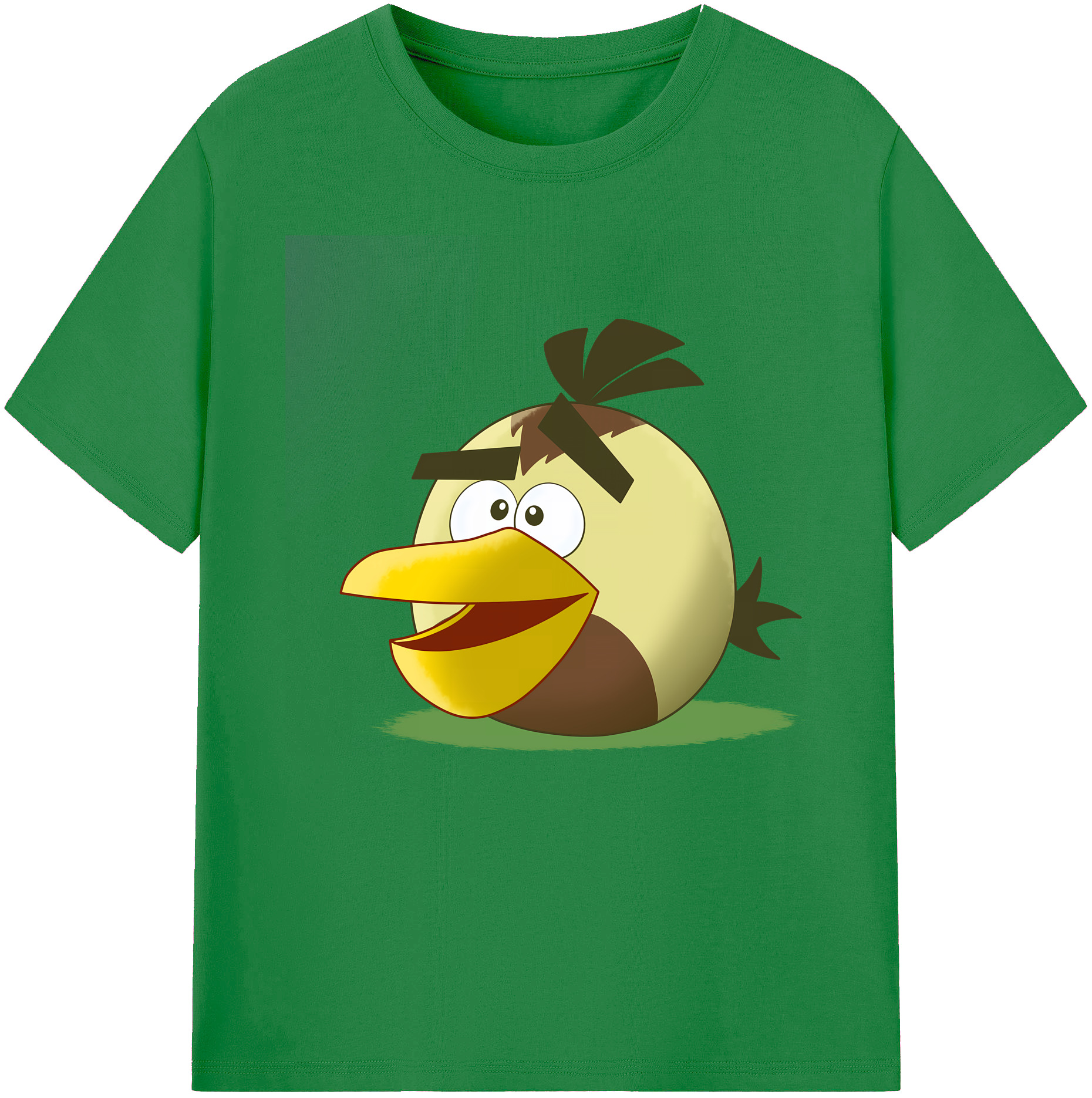 （画像用） Angry Birds アングリーバード 綿100％ メンズ半袖Tシャツ｜肌触りやわらか＆通気性