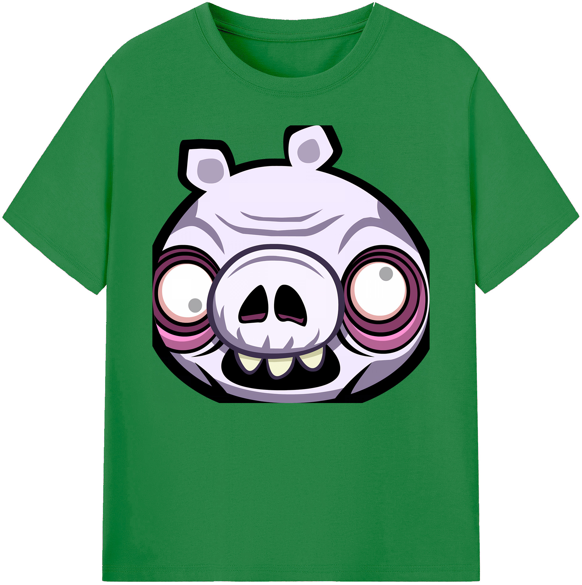 （画像用） Angry Birds アングリーバード 綿100％ メンズ半袖Tシャツ｜肌触りやわらか＆通気性