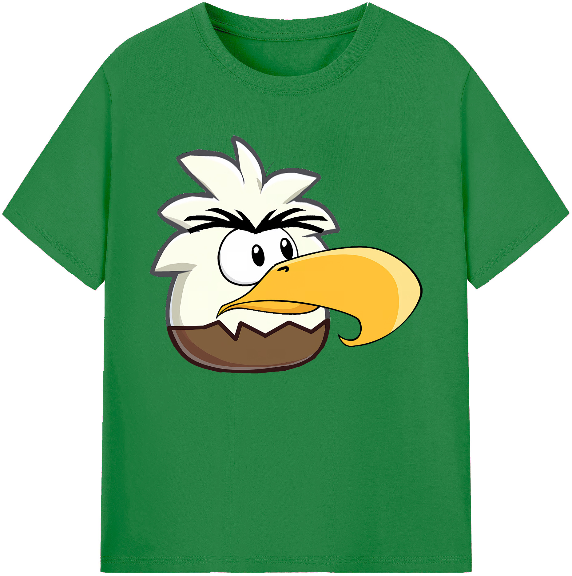 （画像用） Angry Birds アングリーバード 綿100％ メンズ半袖Tシャツ｜肌触りやわらか＆通気性