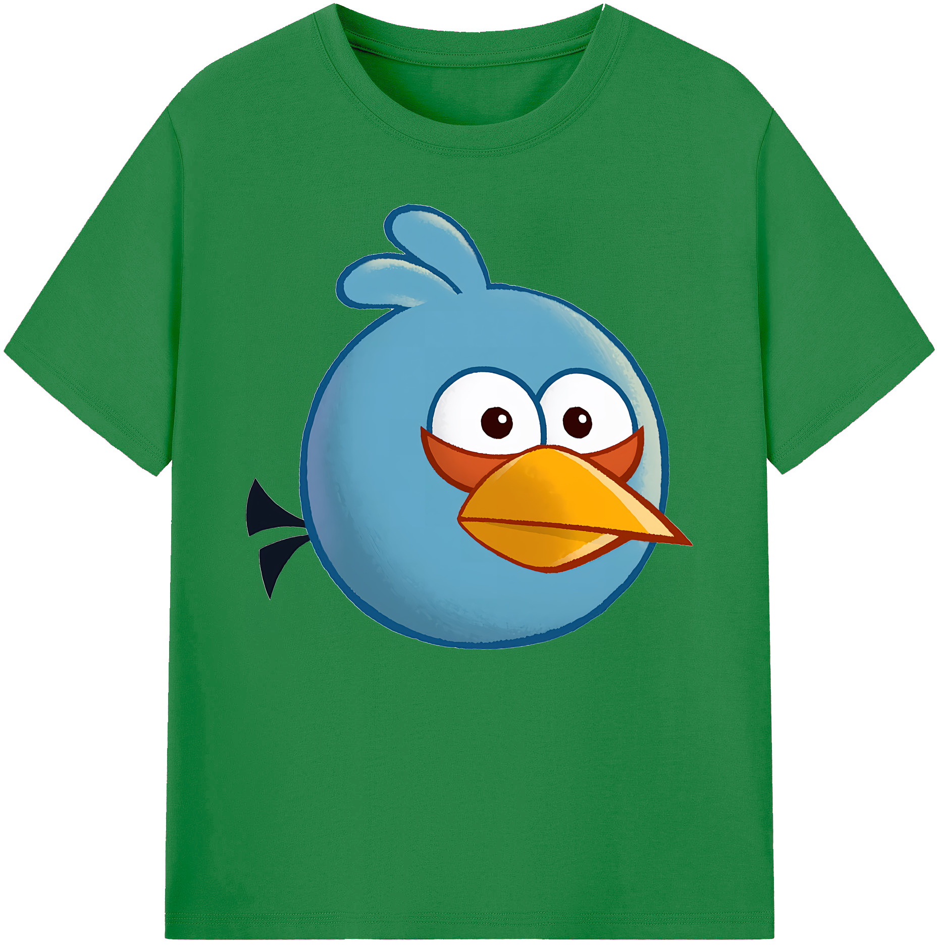 （画像用） Angry Birds アングリーバード 綿100％ メンズ半袖Tシャツ｜肌触りやわらか＆通気性