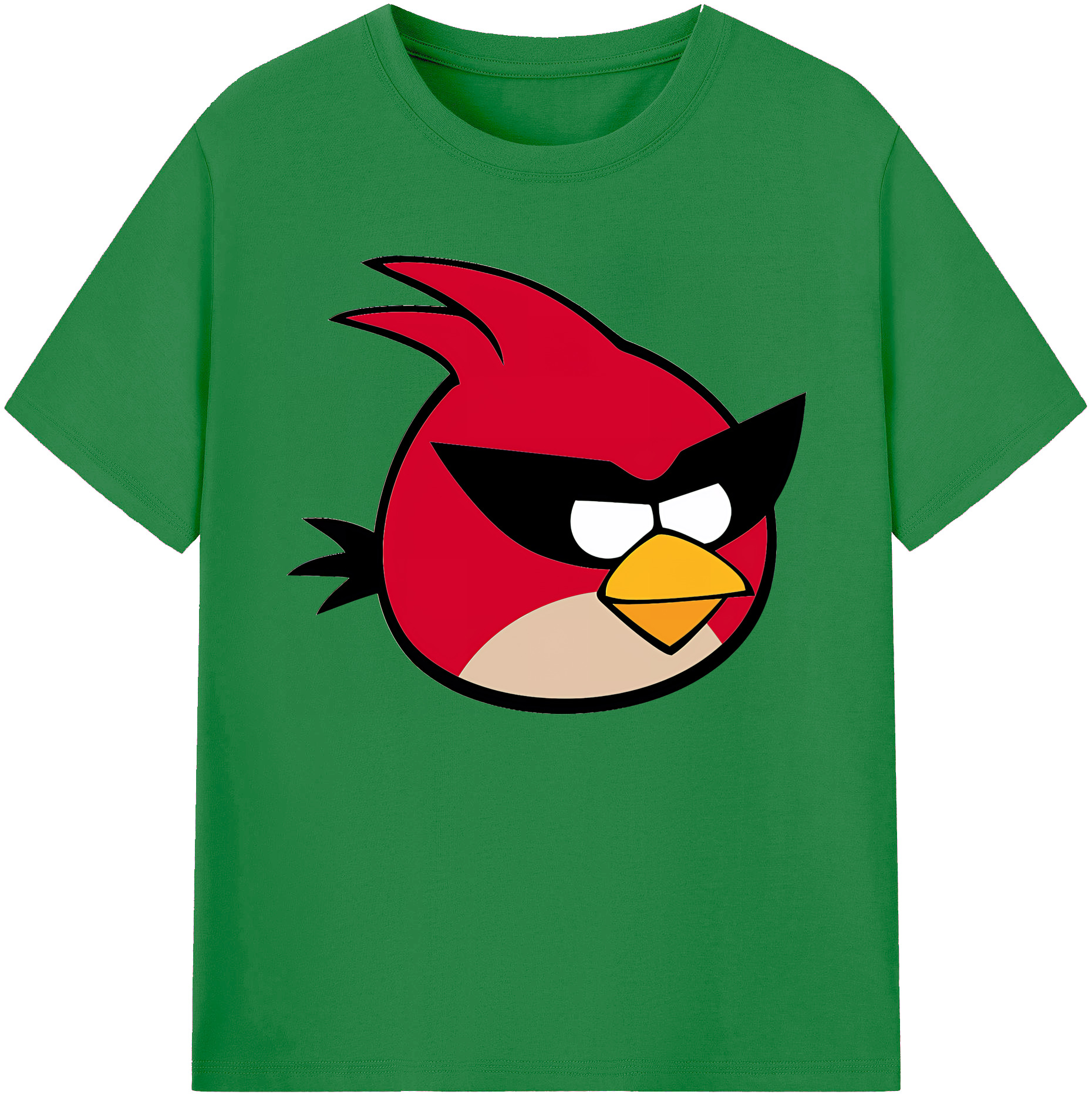 （画像用） Angry Birds アングリーバード 綿100％ メンズ半袖Tシャツ｜肌触りやわらか＆通気性