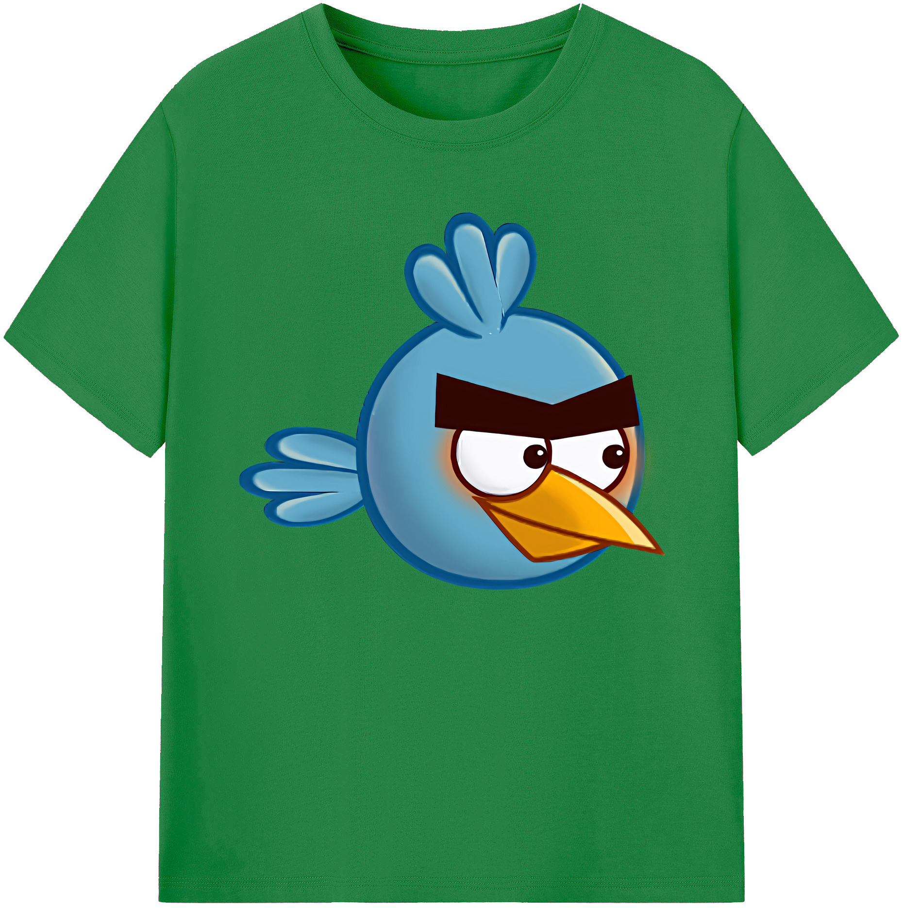 （画像用） Angry Birds アングリーバード 綿100％ メンズ半袖Tシャツ｜肌触りやわらか＆通気性