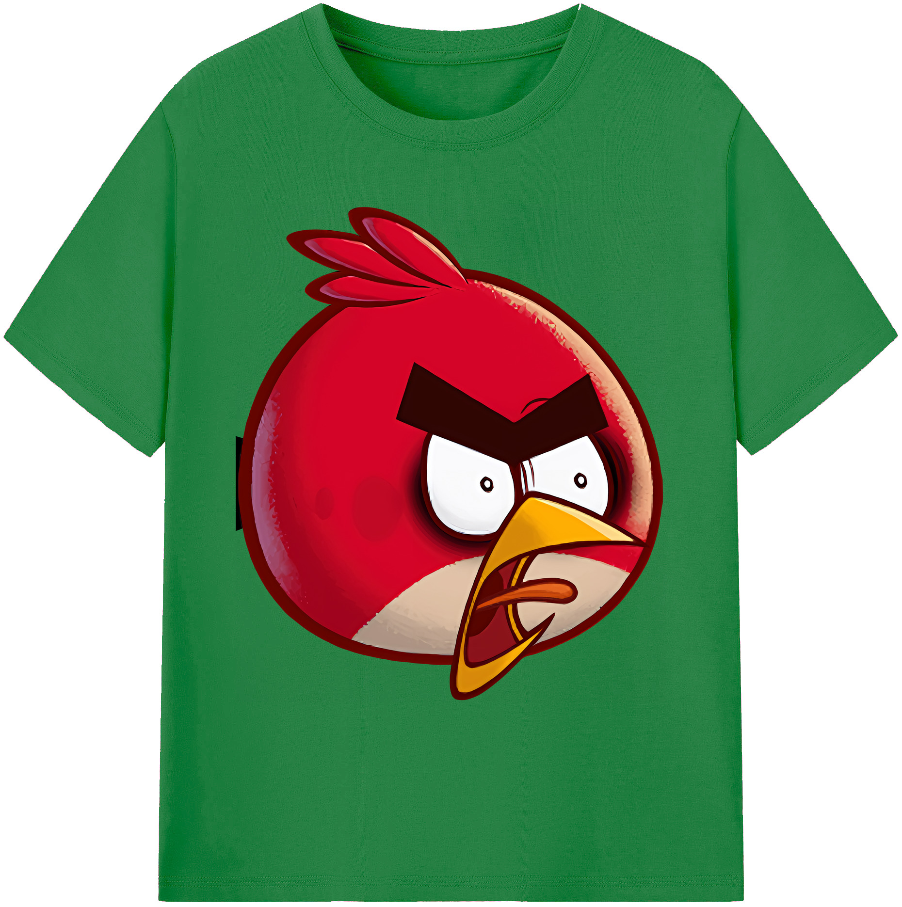 （画像用） Angry Birds アングリーバード 綿100％ メンズ半袖Tシャツ｜肌触りやわらか＆通気性