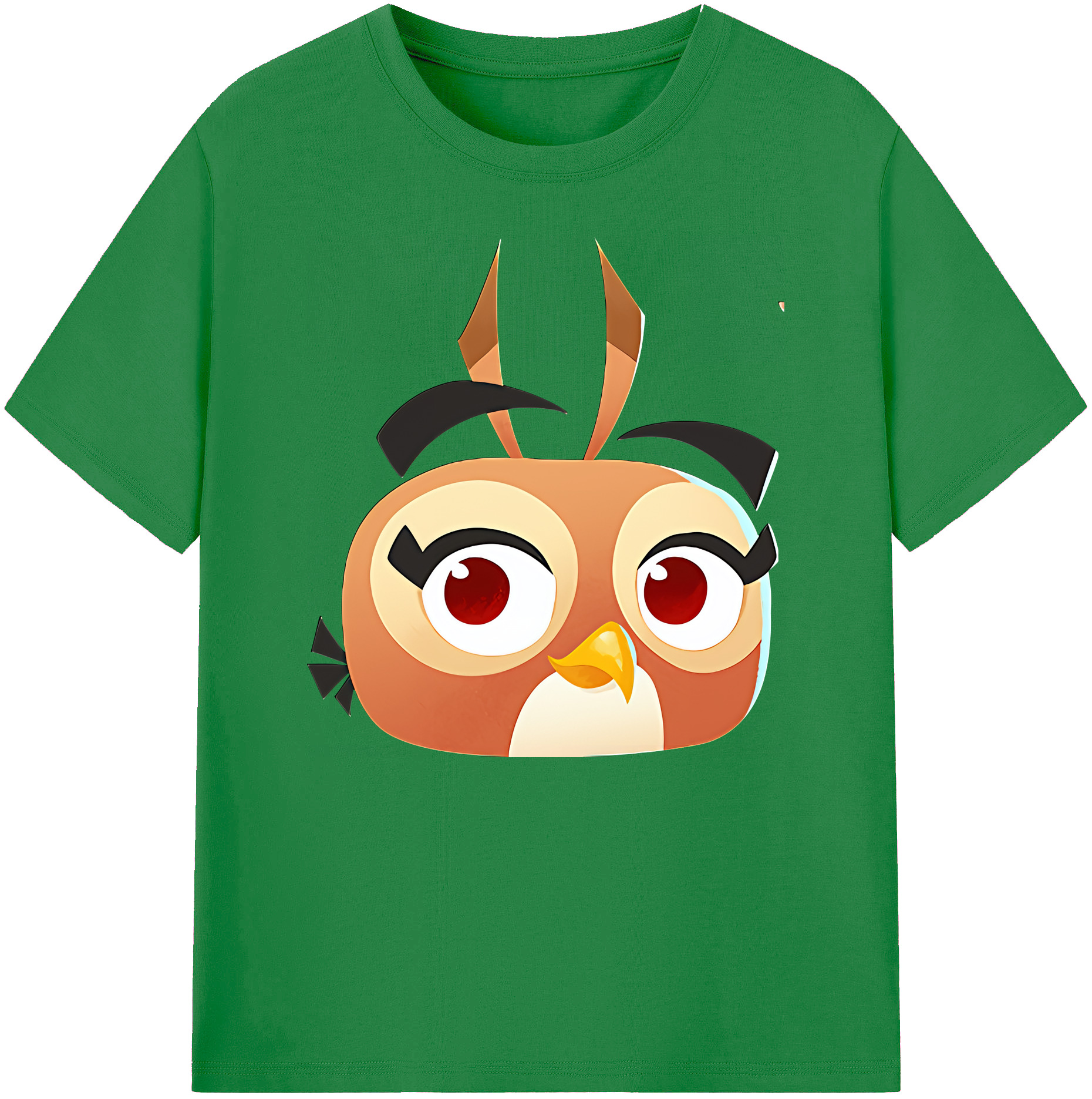 （画像用） Angry Birds アングリーバード 綿100％ メンズ半袖Tシャツ｜肌触りやわらか＆通気性