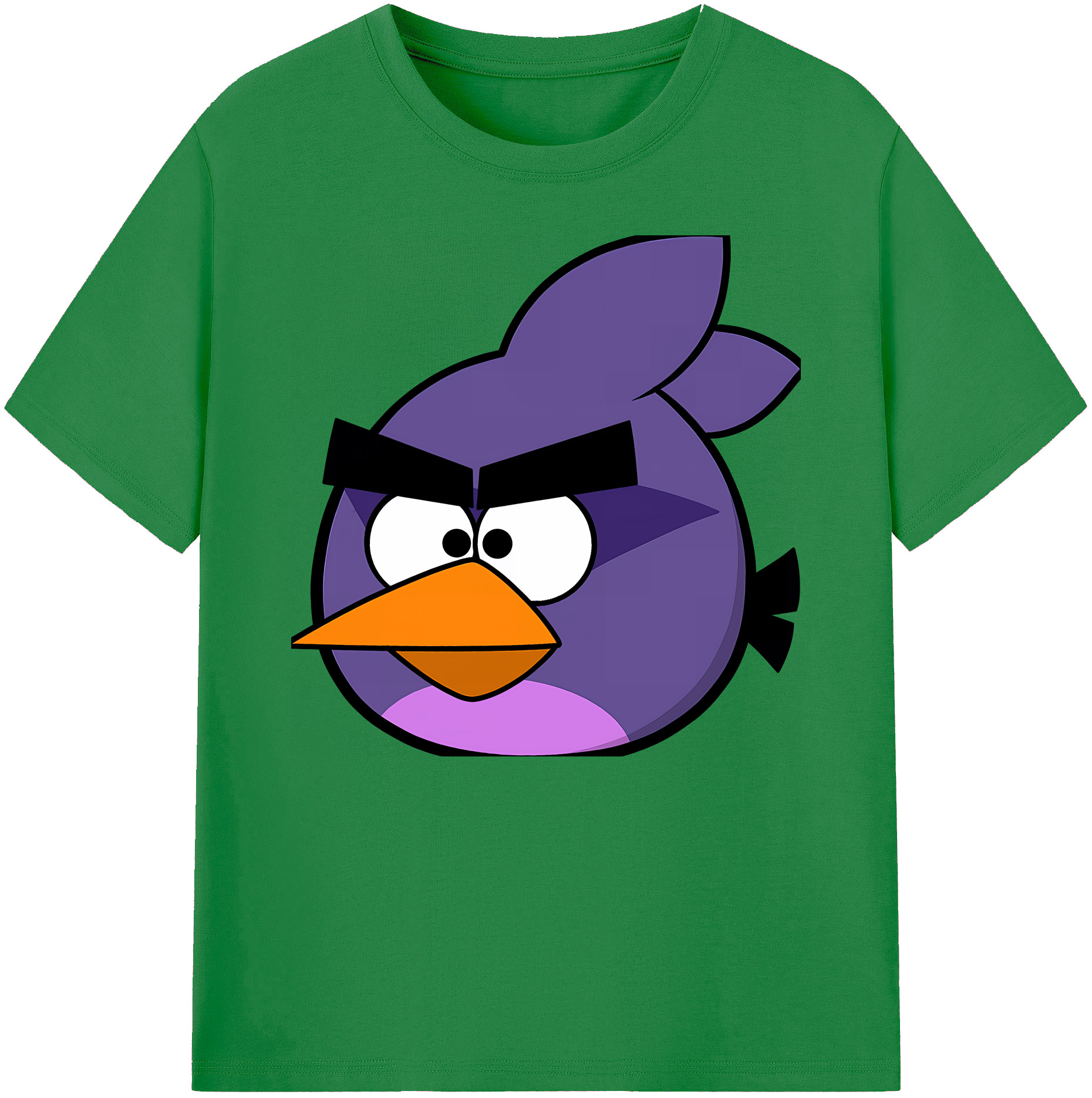 （画像用） Angry Birds アングリーバード 綿100％ メンズ半袖Tシャツ｜肌触りやわらか＆通気性
