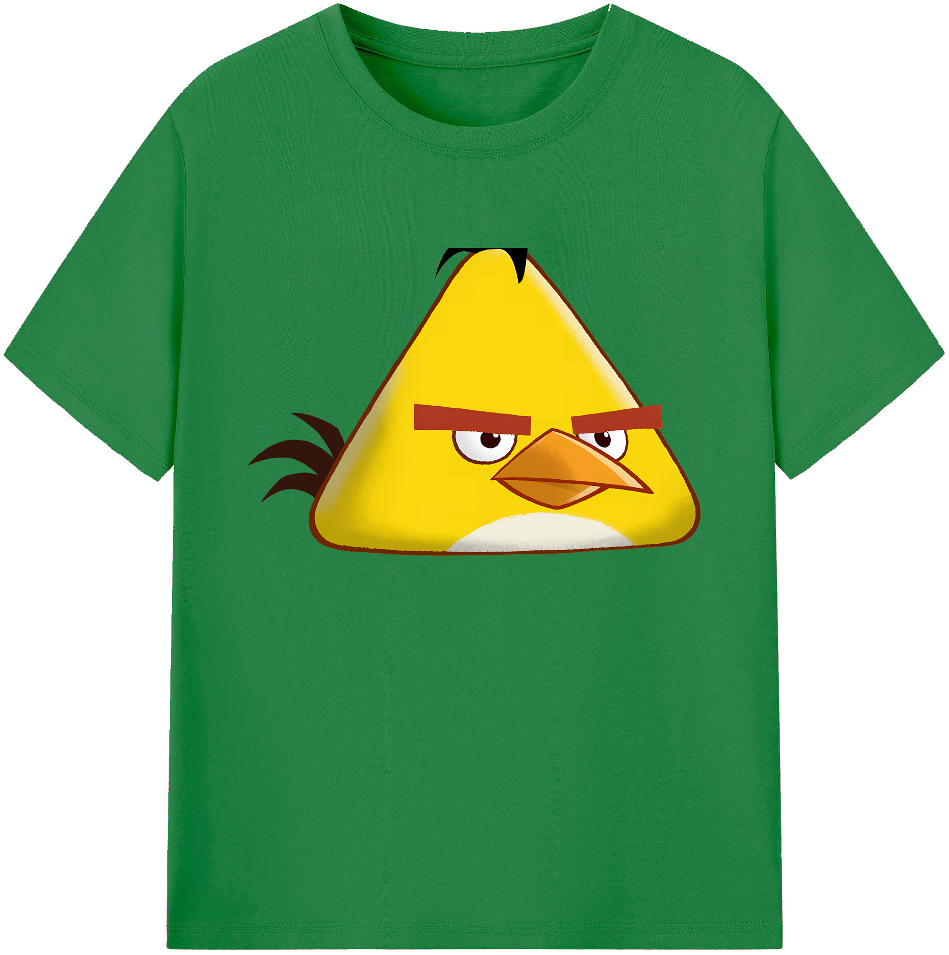 （画像用） Angry Birds アングリーバード 綿100％ メンズ半袖Tシャツ｜肌触りやわらか＆通気性