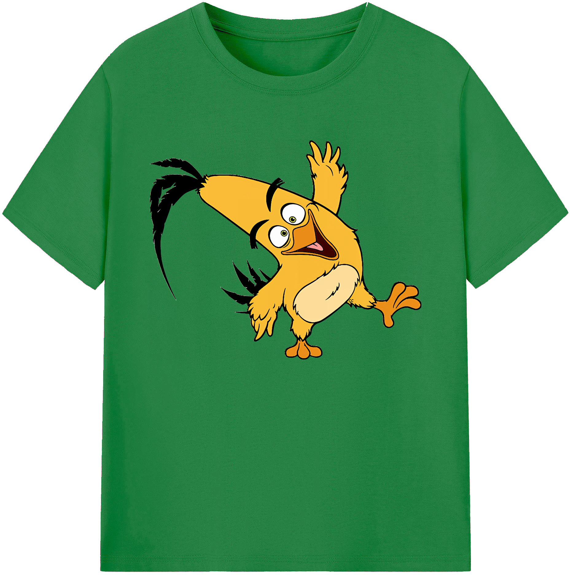 （画像用） Angry Birds アングリーバード 綿100％ メンズ半袖Tシャツ｜肌触りやわらか＆通気性