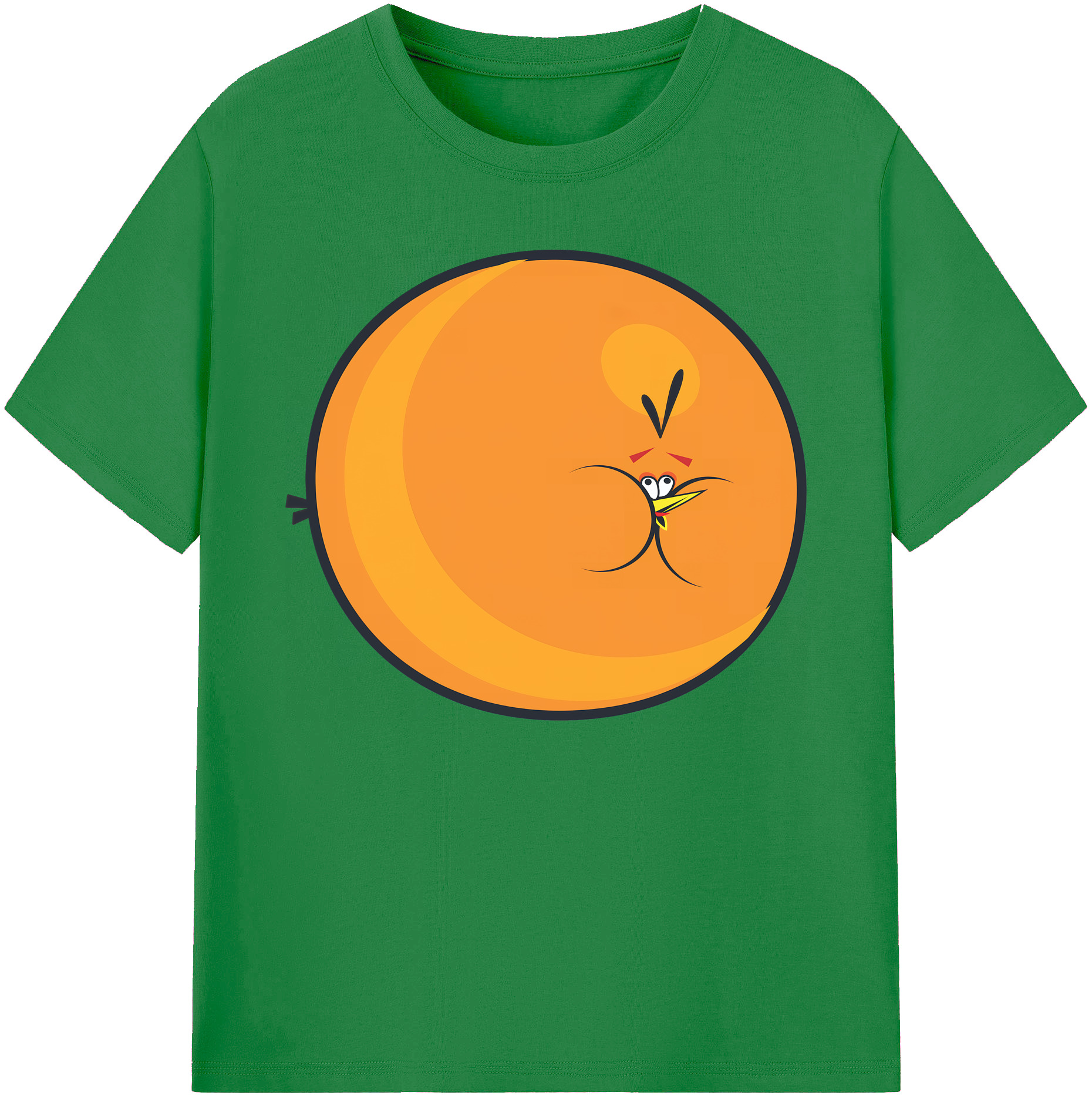 （画像用） Angry Birds アングリーバード 綿100％ メンズ半袖Tシャツ｜肌触りやわらか＆通気性