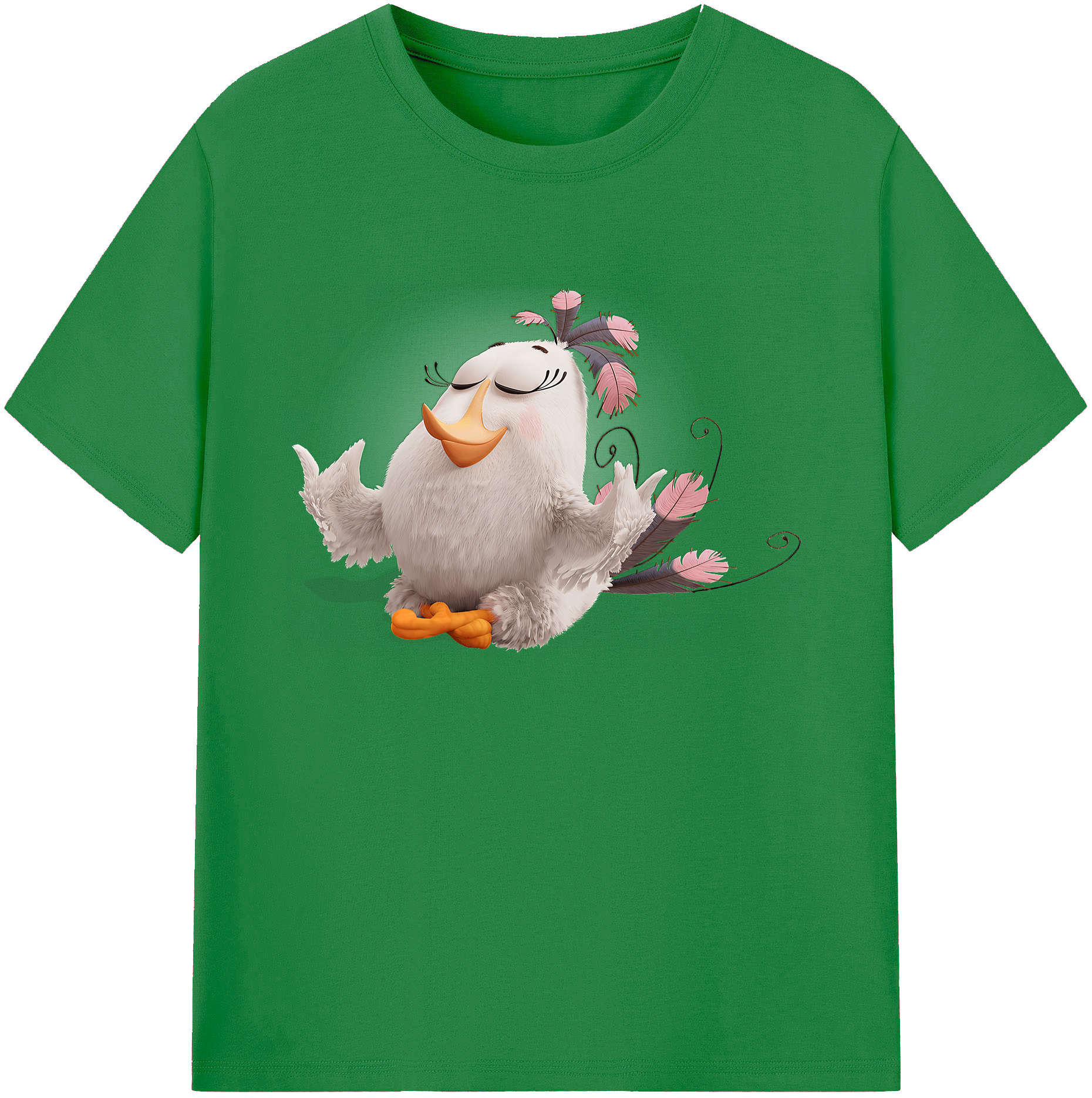 （画像用） Angry Birds アングリーバード 綿100％ メンズ半袖Tシャツ｜肌触りやわらか＆通気性