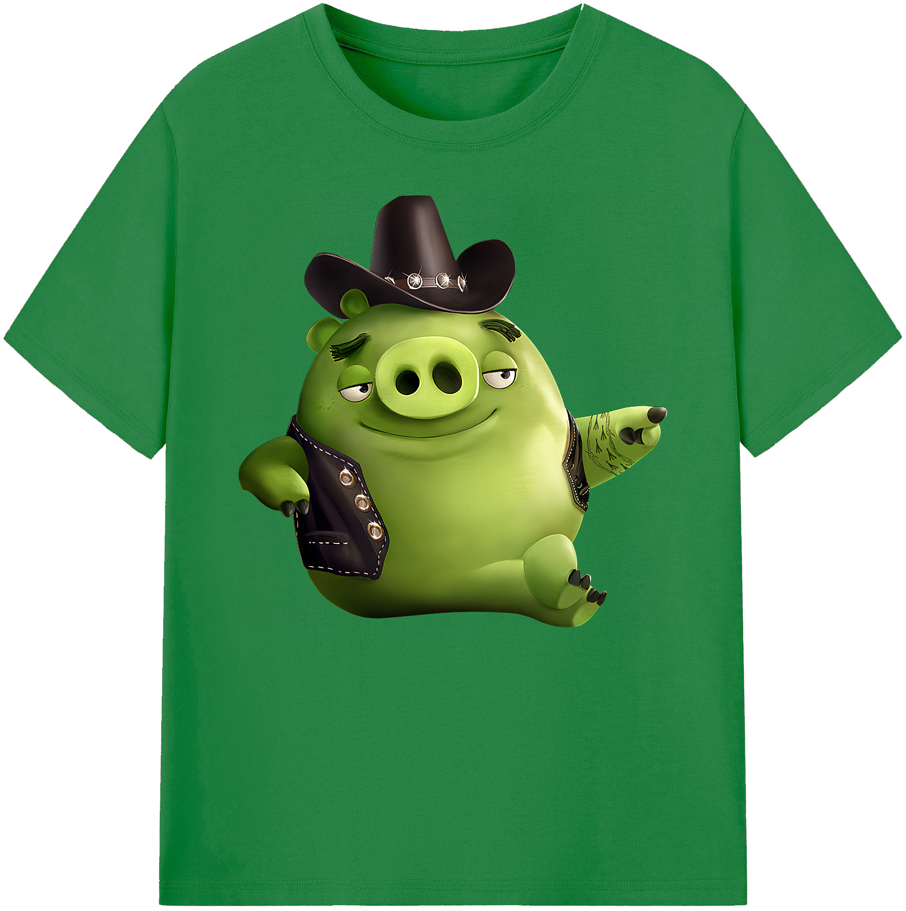 （画像用） Angry Birds アングリーバード 綿100％ メンズ半袖Tシャツ｜肌触りやわらか＆通気性