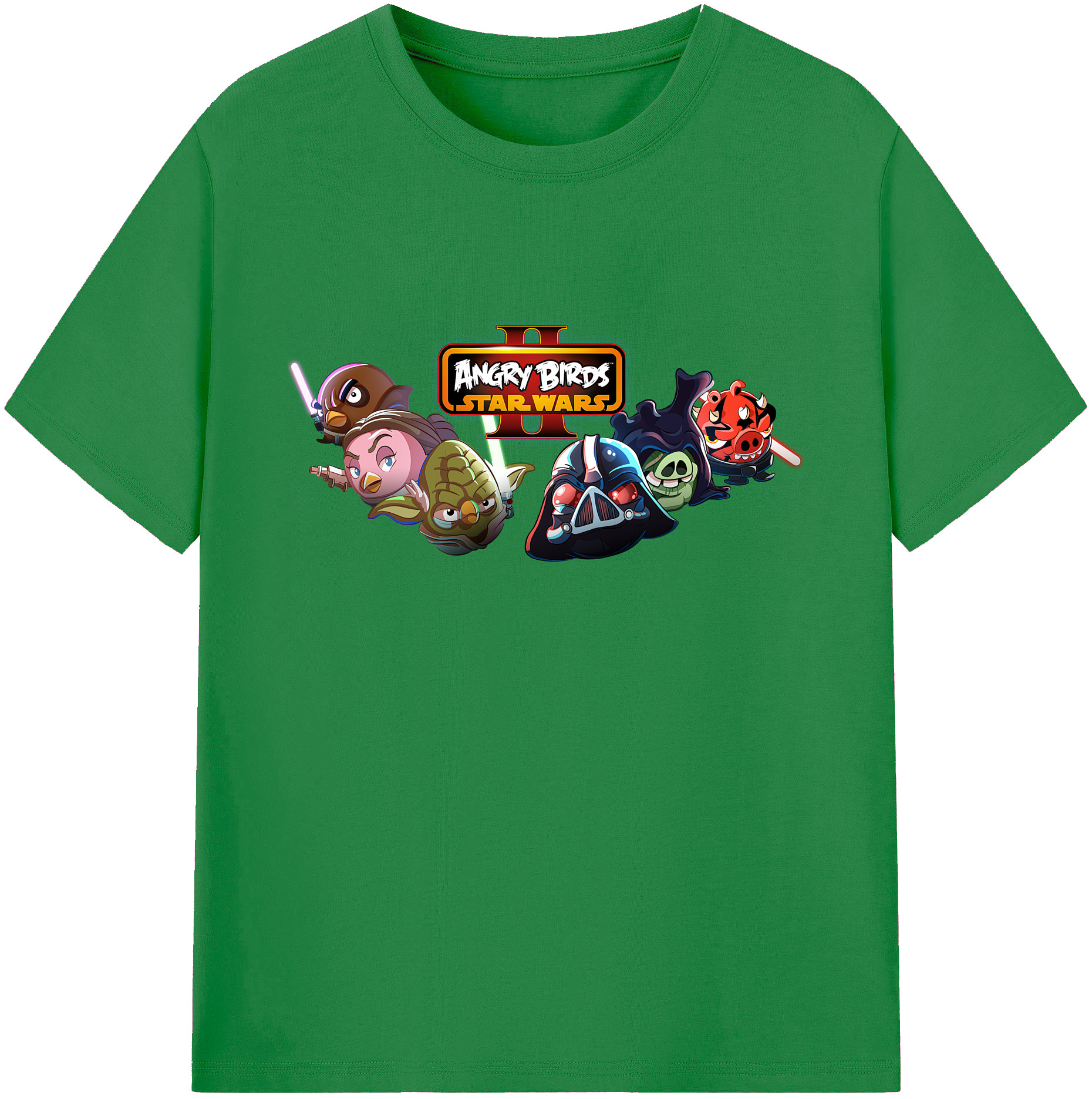 （画像用） Angry Birds アングリーバード 綿100％ メンズ半袖Tシャツ｜肌触りやわらか＆通気性