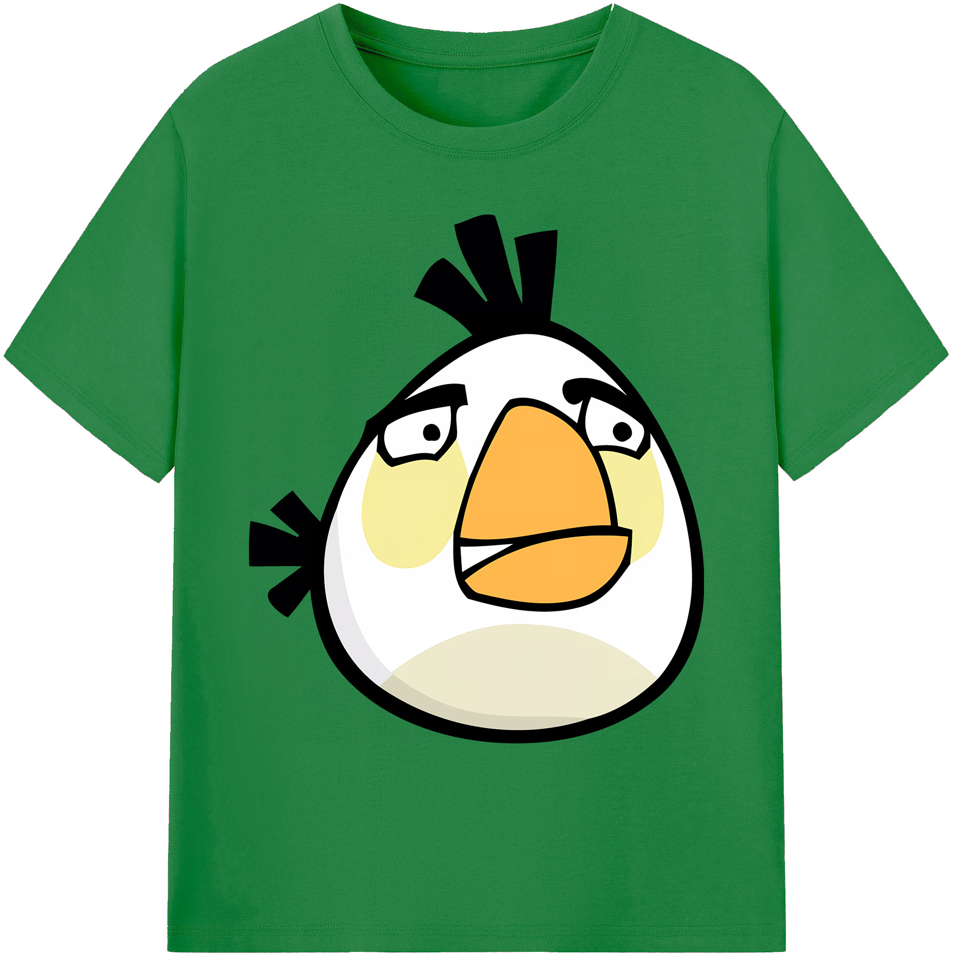 （画像用） Angry Birds アングリーバード 綿100％ メンズ半袖Tシャツ｜肌触りやわらか＆通気性