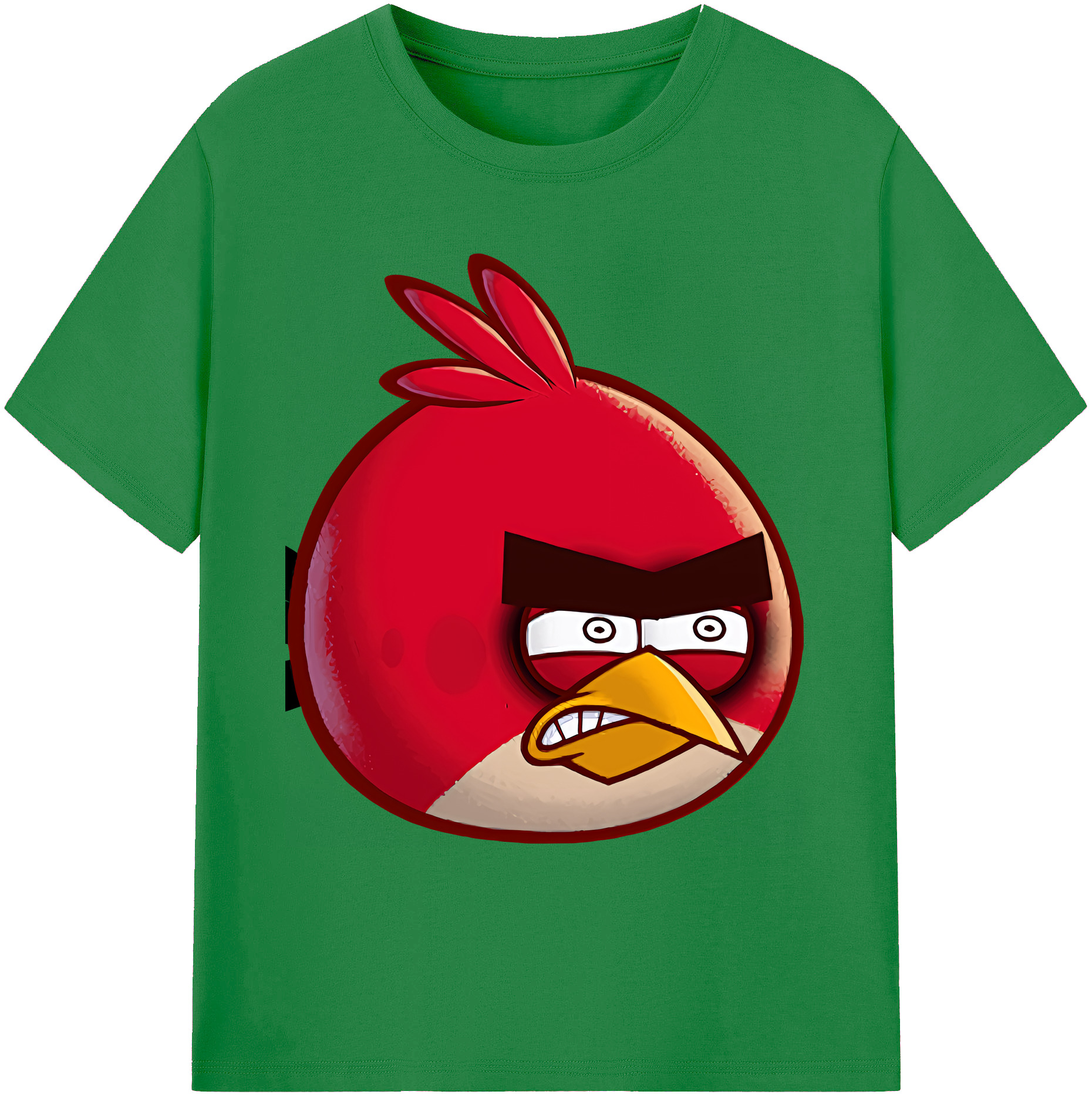 （画像用） Angry Birds アングリーバード 綿100％ メンズ半袖Tシャツ｜肌触りやわらか＆通気性