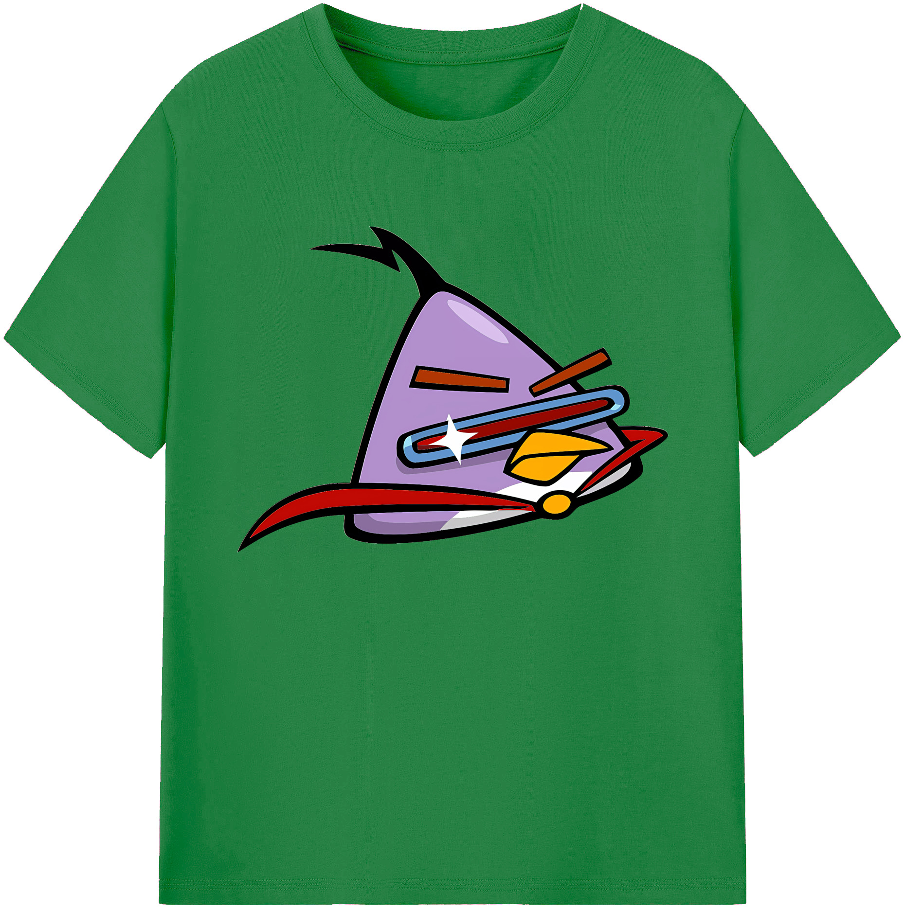 （画像用） Angry Birds アングリーバード 綿100％ メンズ半袖Tシャツ｜肌触りやわらか＆通気性