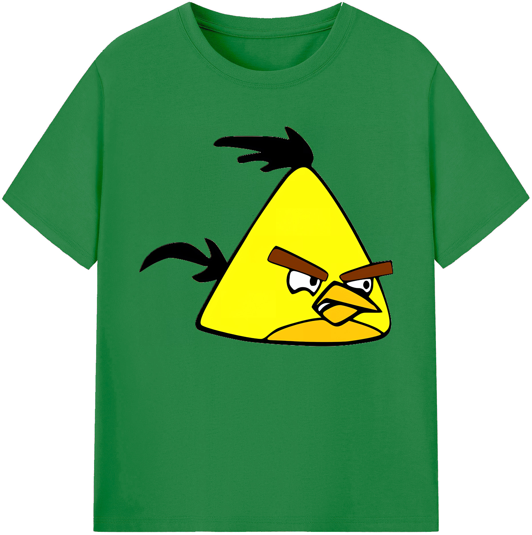 （画像用） Angry Birds アングリーバード 綿100％ メンズ半袖Tシャツ｜肌触りやわらか＆通気性