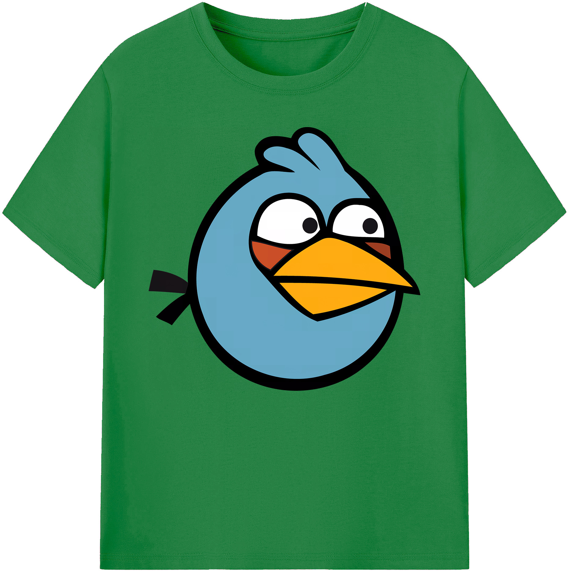 （画像用） Angry Birds アングリーバード 綿100％ メンズ半袖Tシャツ｜肌触りやわらか＆通気性