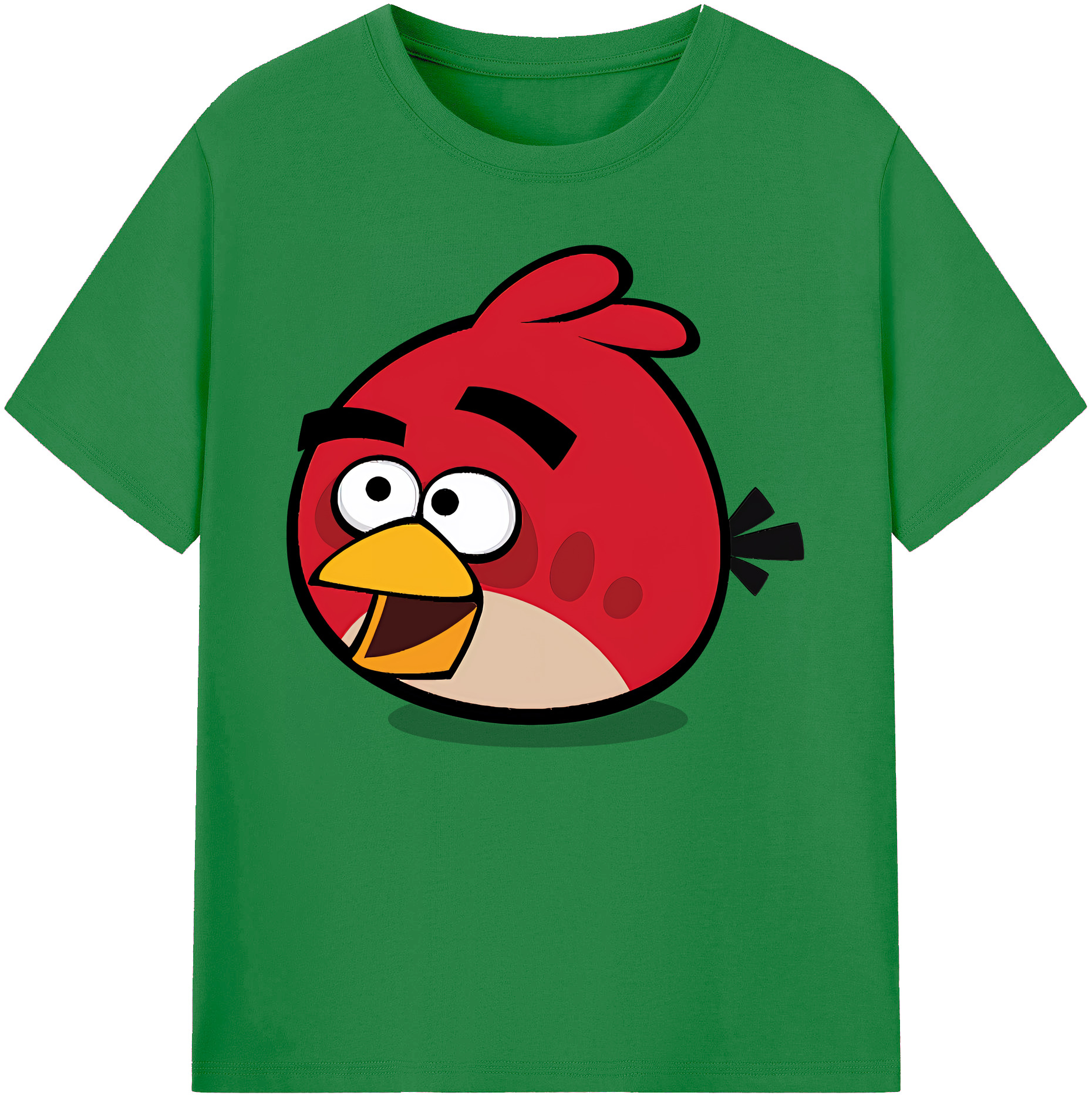 （画像用） Angry Birds アングリーバード 綿100％ メンズ半袖Tシャツ｜肌触りやわらか＆通気性