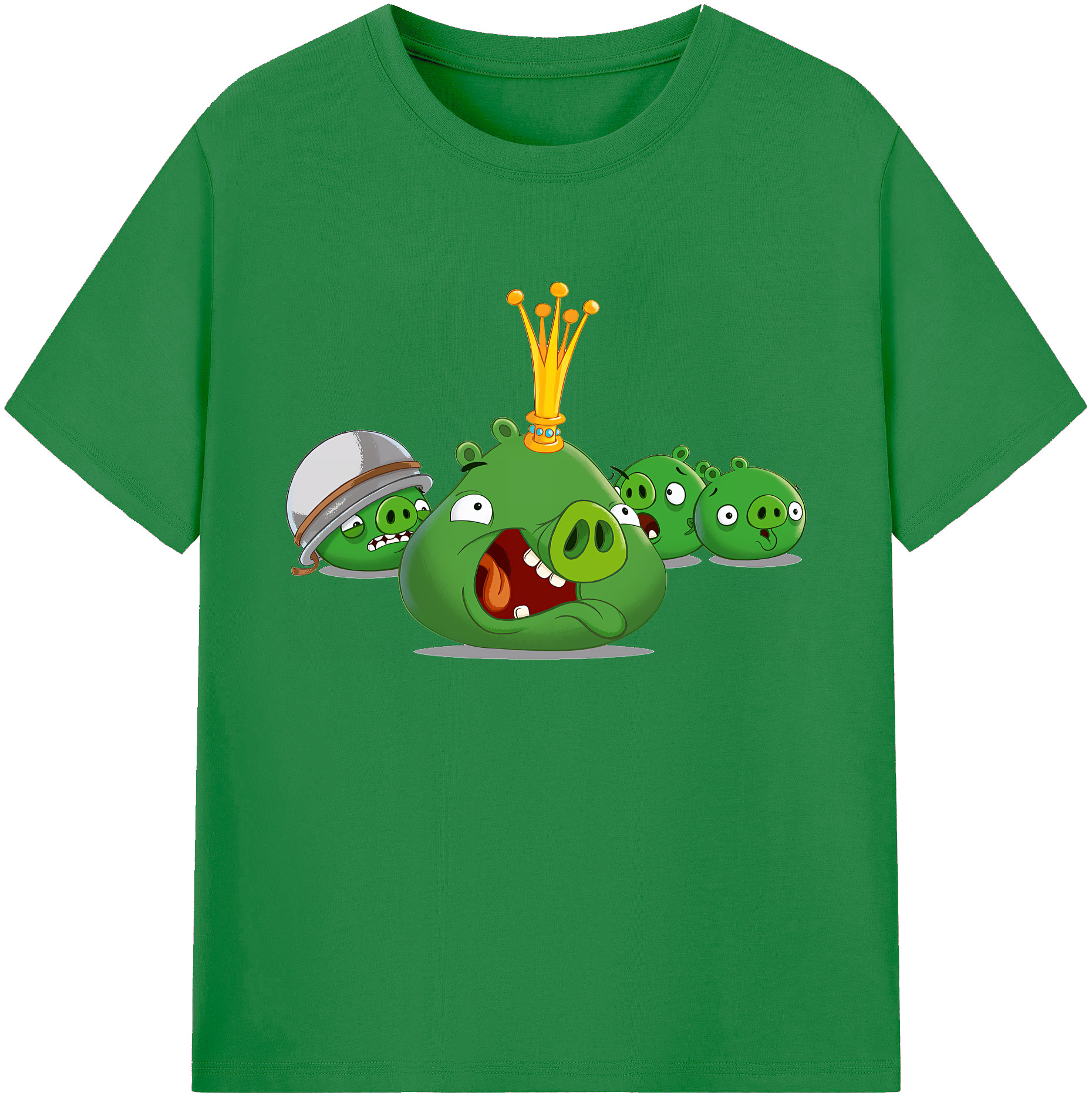 （画像用） Angry Birds アングリーバード 綿100％ メンズ半袖Tシャツ｜肌触りやわらか＆通気性