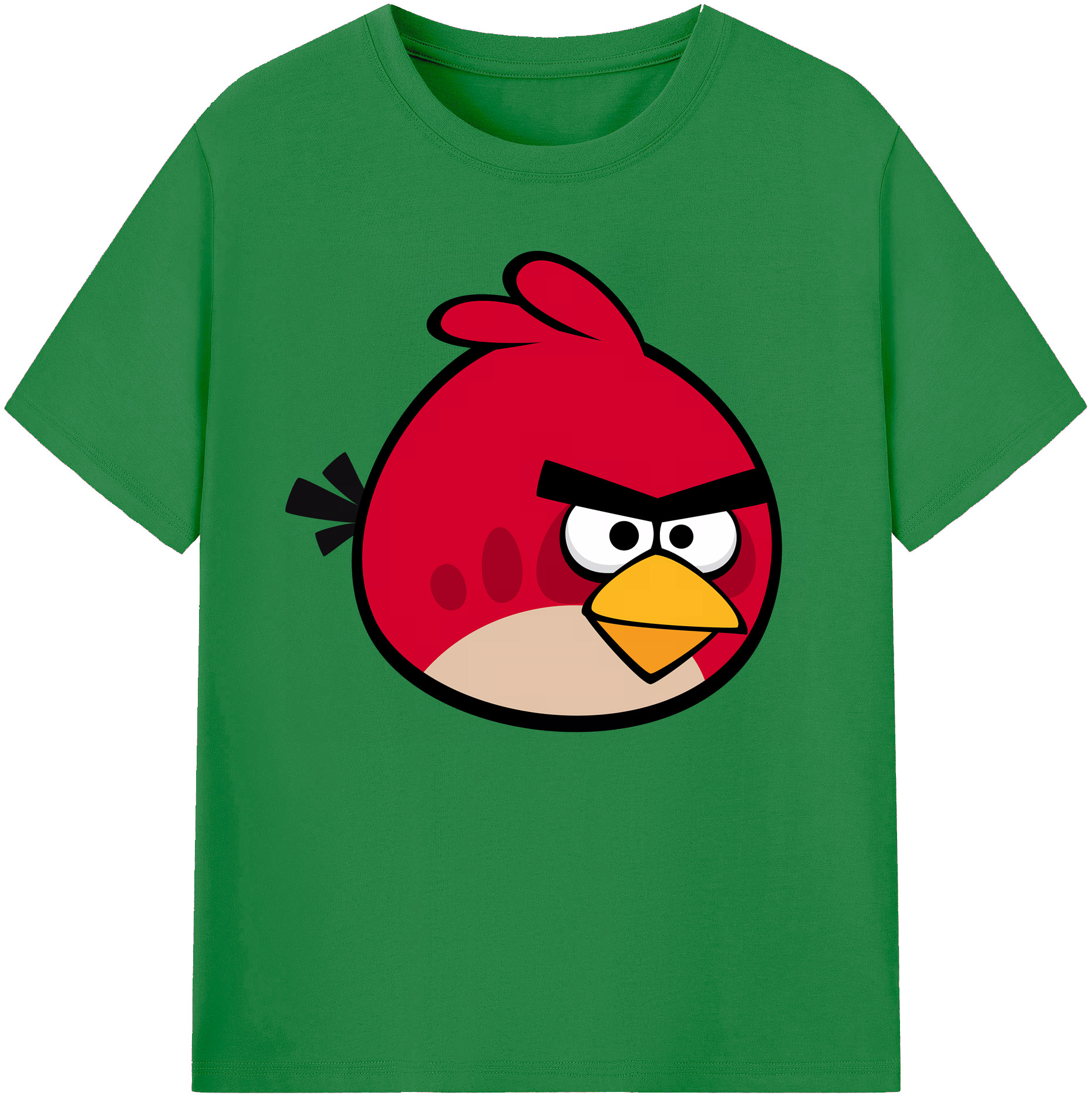 （画像用） Angry Birds アングリーバード 綿100％ メンズ半袖Tシャツ｜肌触りやわらか＆通気性