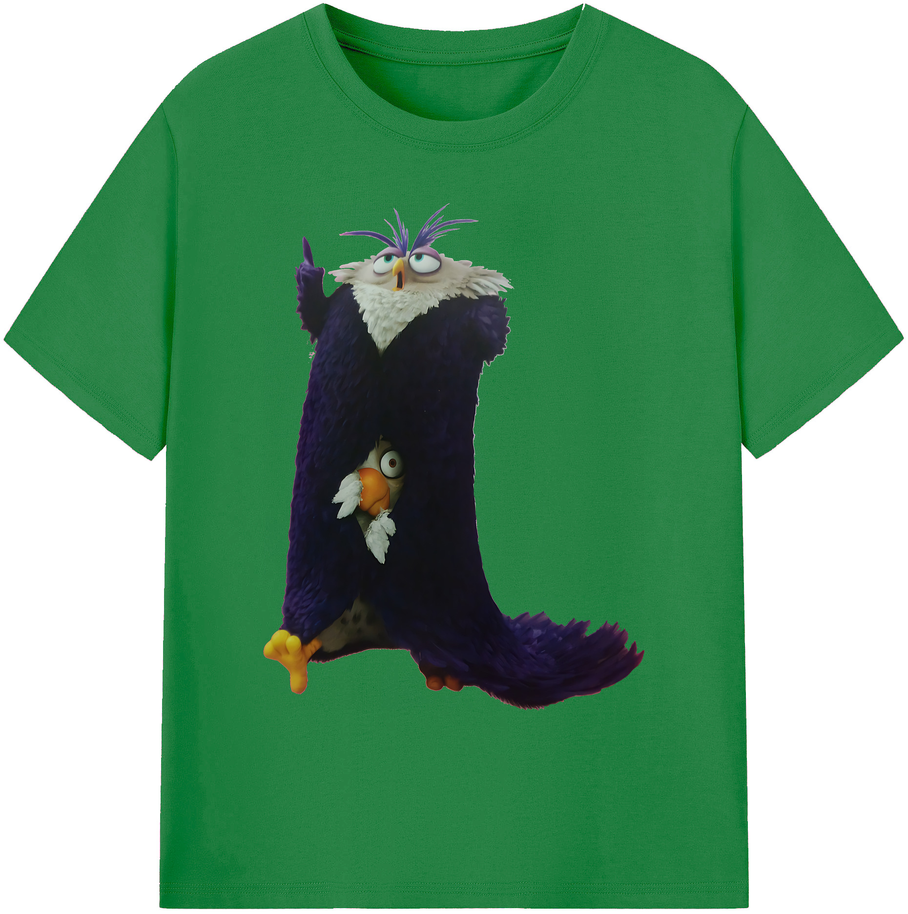（画像用） Angry Birds アングリーバード 綿100％ メンズ半袖Tシャツ｜肌触りやわらか＆通気性