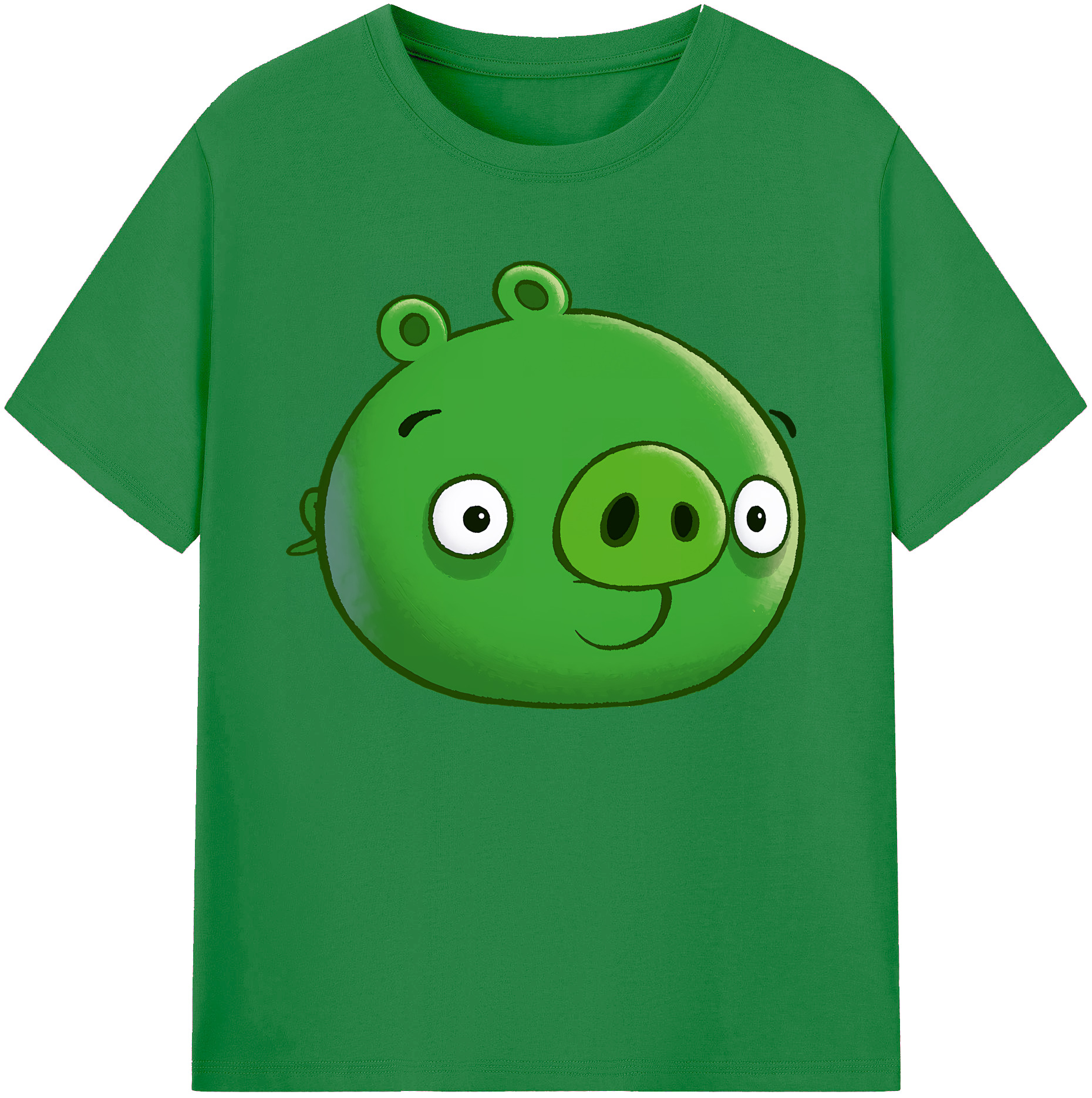 （画像用） Angry Birds アングリーバード 綿100％ メンズ半袖Tシャツ｜肌触りやわらか＆通気性
