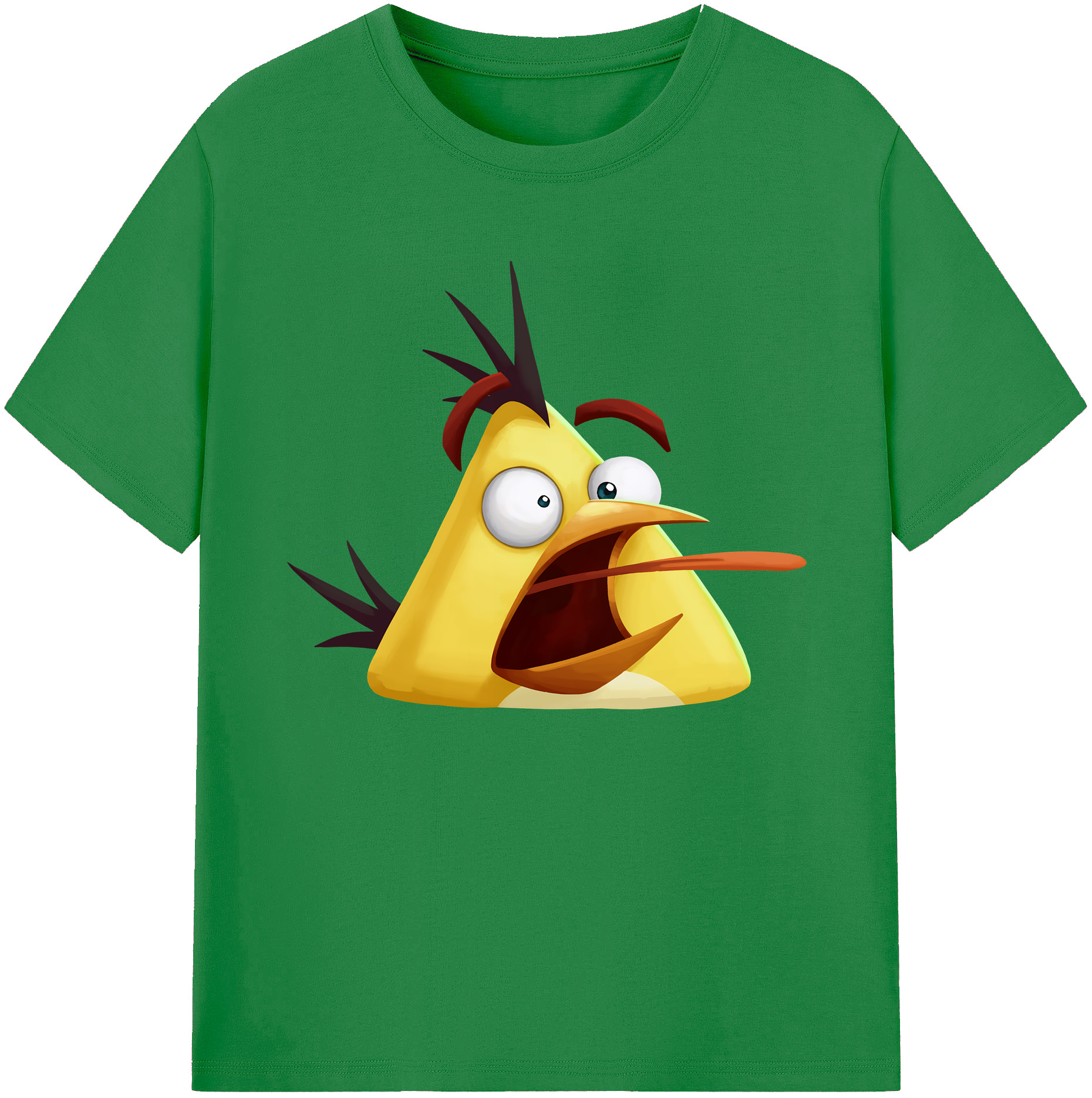 （画像用） Angry Birds アングリーバード 綿100％ メンズ半袖Tシャツ｜肌触りやわらか＆通気性