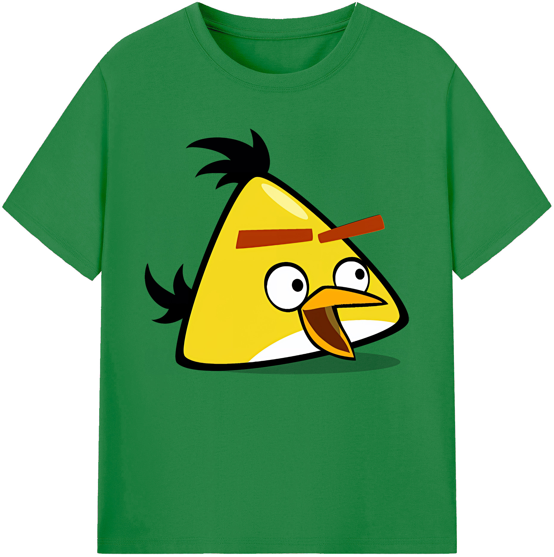 （画像用） Angry Birds アングリーバード 綿100％ メンズ半袖Tシャツ｜肌触りやわらか＆通気性