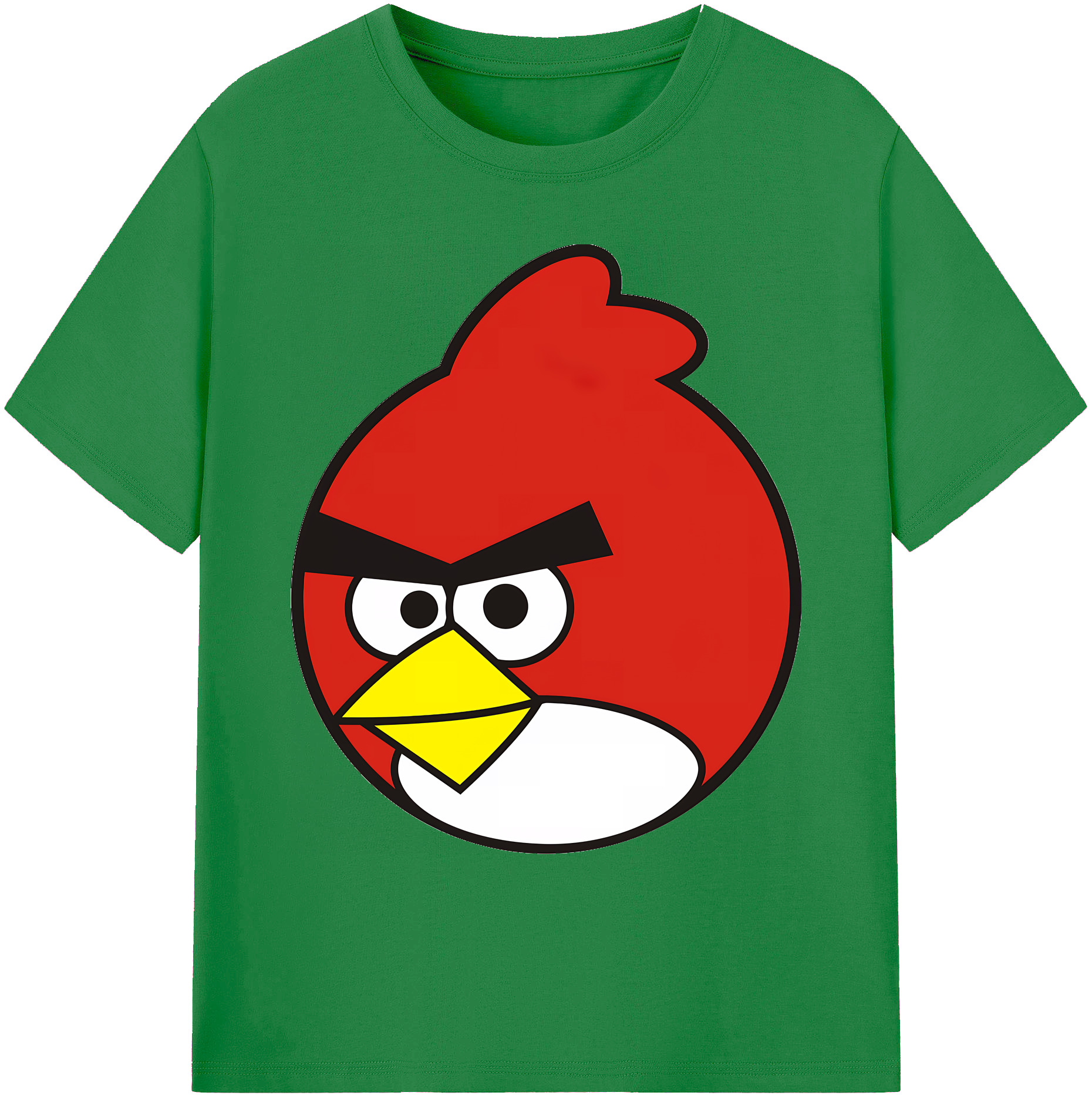 （画像用） Angry Birds アングリーバード 綿100％ メンズ半袖Tシャツ｜肌触りやわらか＆通気性