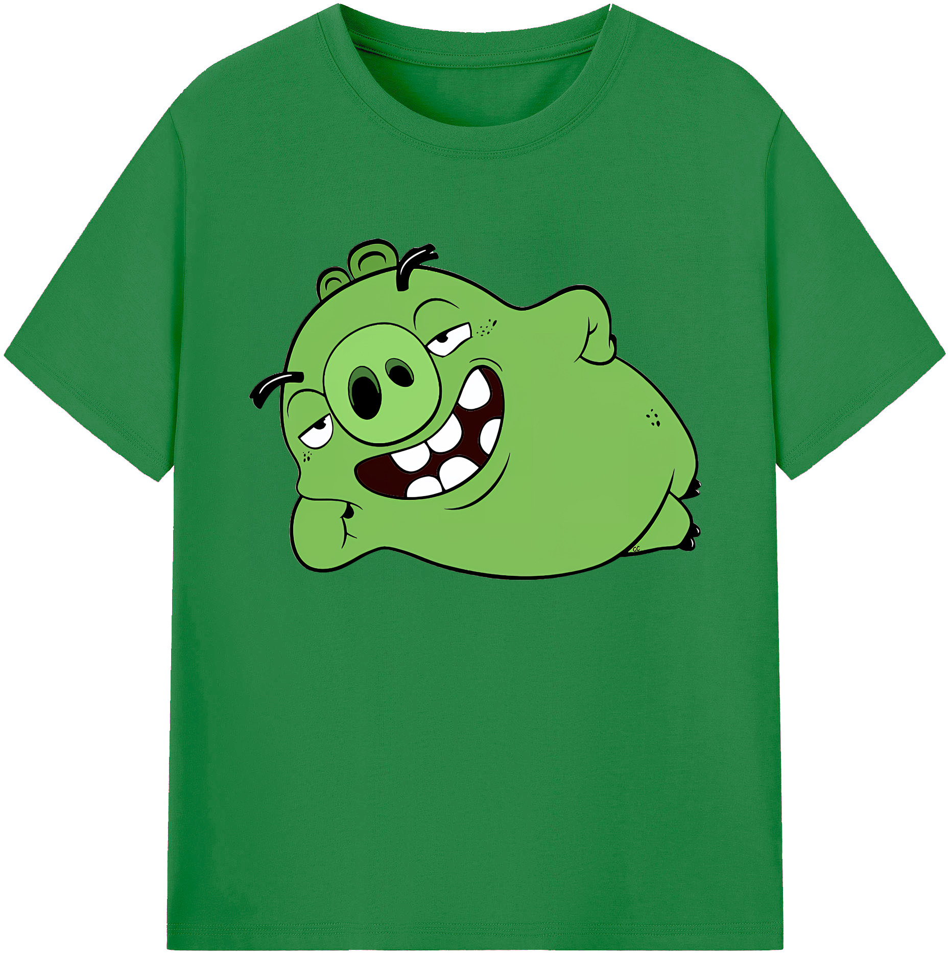 （画像用） Angry Birds アングリーバード 綿100％ メンズ半袖Tシャツ｜肌触りやわらか＆通気性