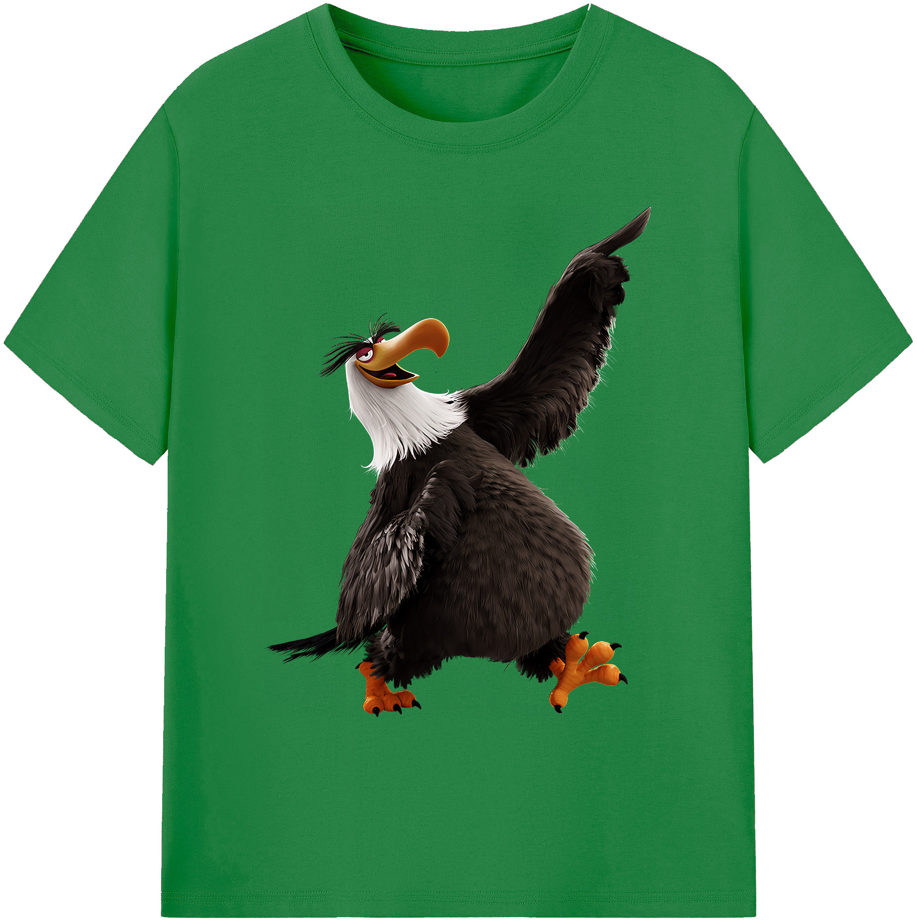 （画像用） Angry Birds アングリーバード 綿100％ メンズ半袖Tシャツ｜肌触りやわらか＆通気性