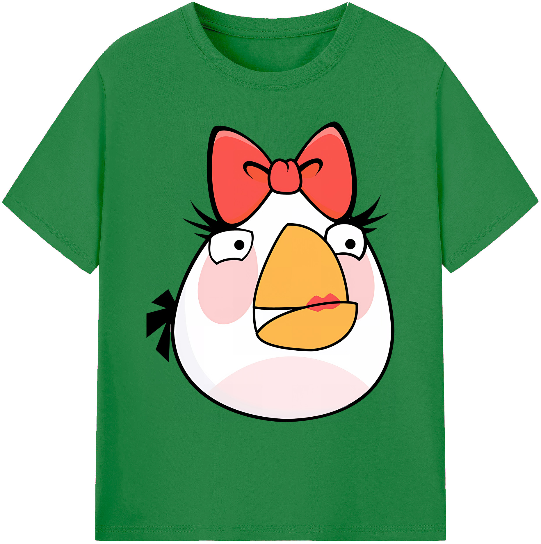 （画像用） Angry Birds アングリーバード 綿100％ メンズ半袖Tシャツ｜肌触りやわらか＆通気性