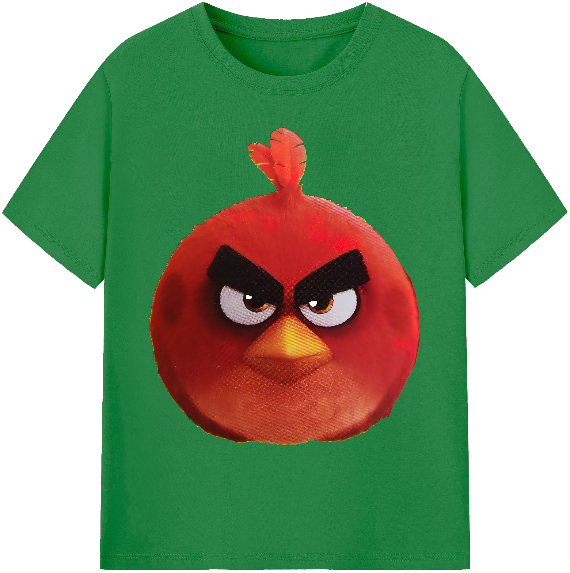 （画像用） Angry Birds アングリーバード 綿100％ メンズ半袖Tシャツ｜肌触りやわらか＆通気性