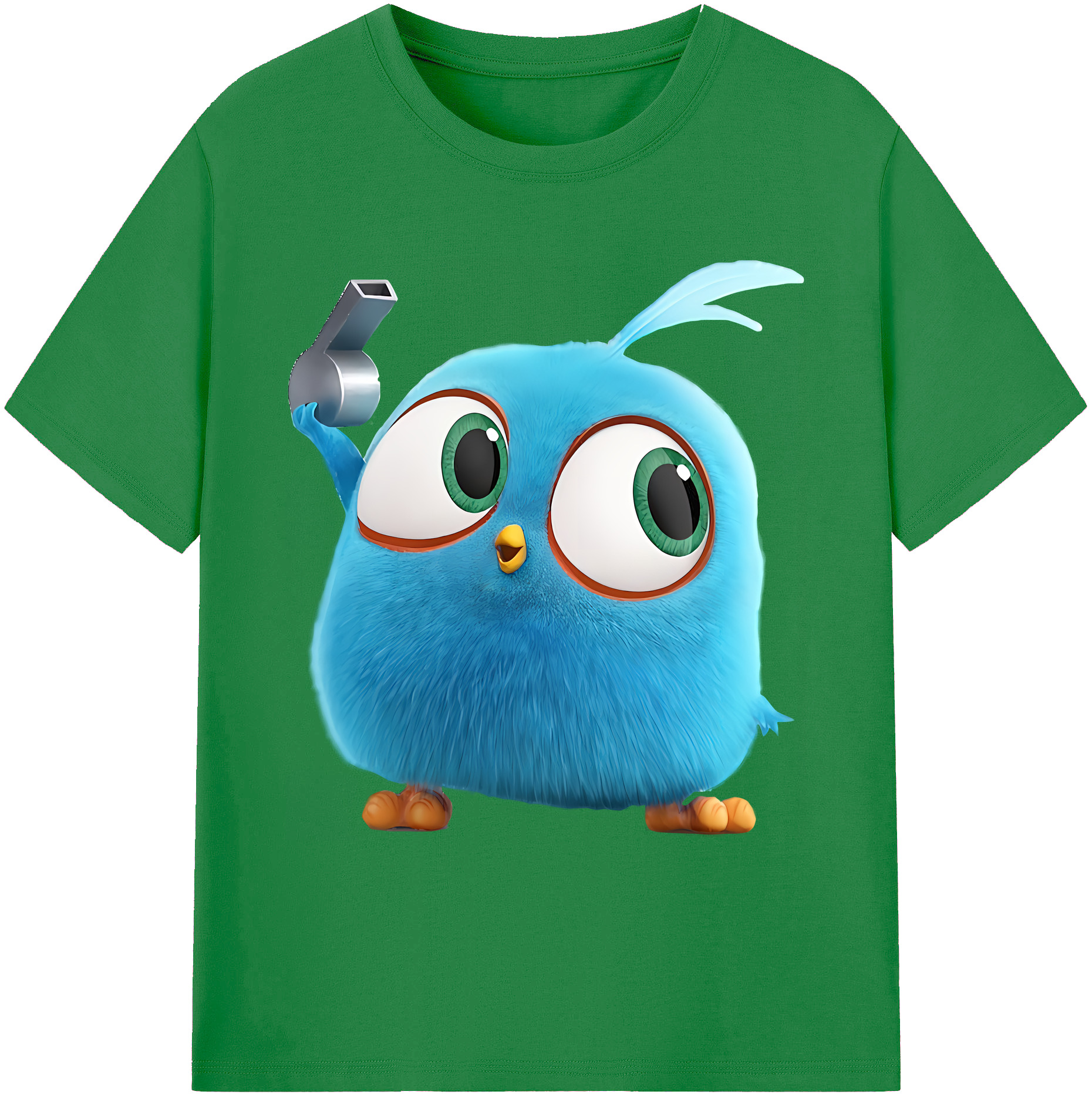 （画像用） Angry Birds アングリーバード 綿100％ メンズ半袖Tシャツ｜肌触りやわらか＆通気性