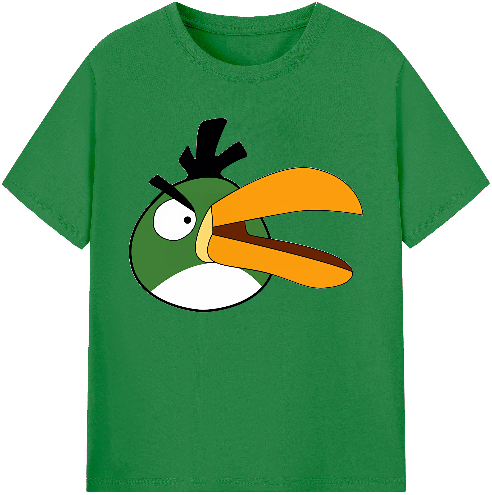 （画像用） Angry Birds アングリーバード 綿100％ メンズ半袖Tシャツ｜肌触りやわらか＆通気性