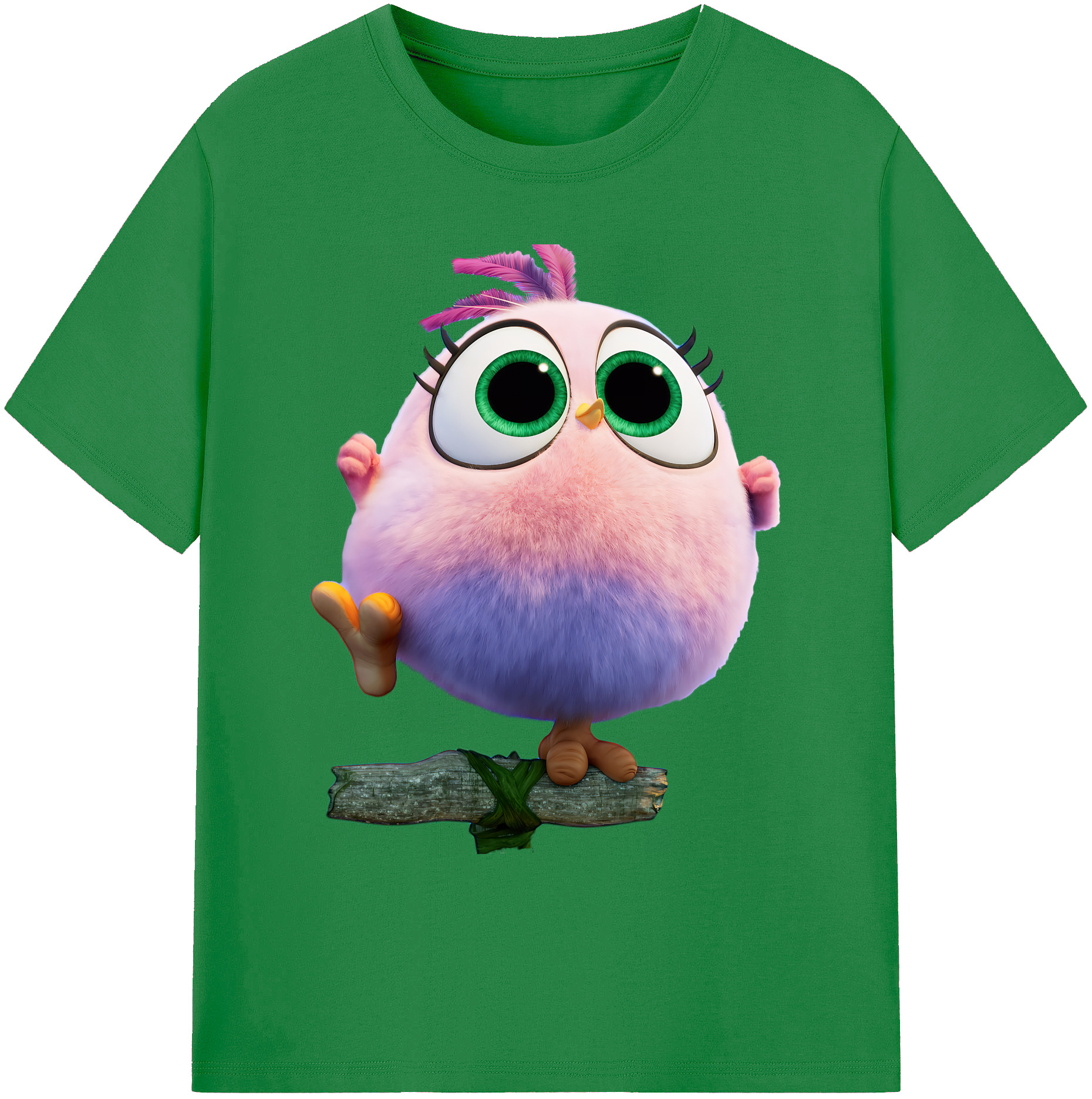 （画像用） Angry Birds アングリーバード 綿100％ メンズ半袖Tシャツ｜肌触りやわらか＆通気性