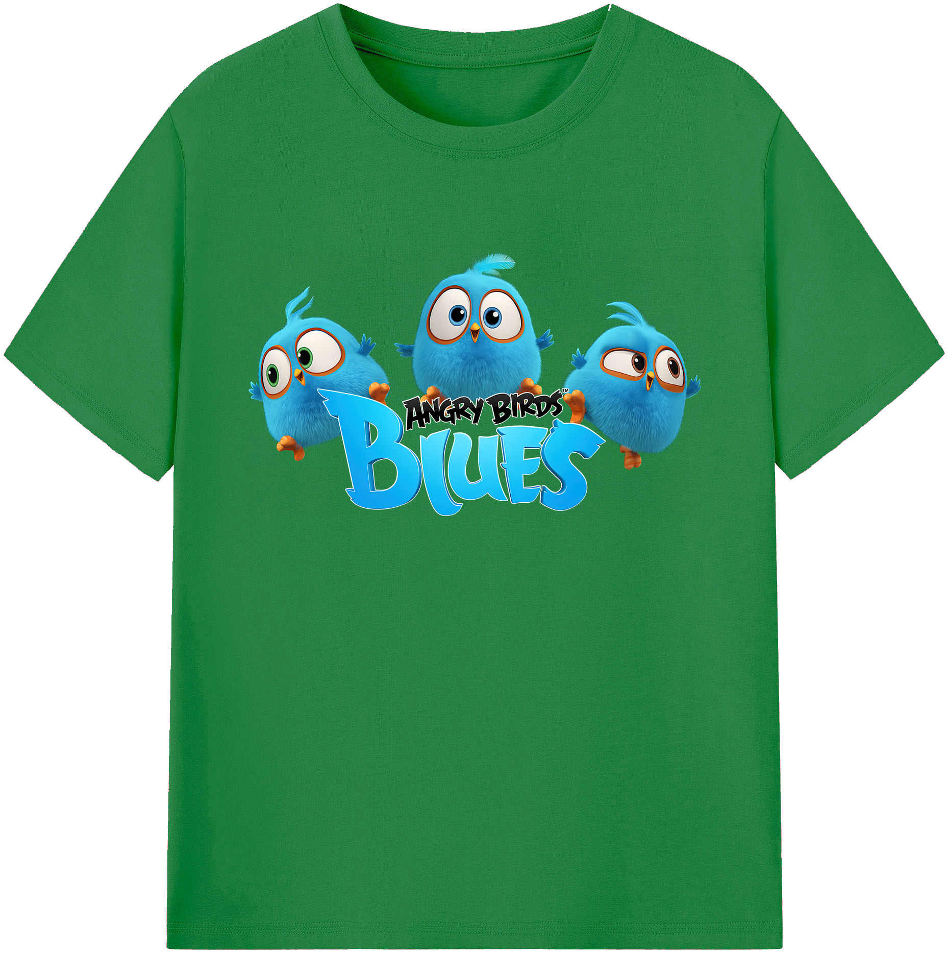 （画像用） Angry Birds アングリーバード 綿100％ メンズ半袖Tシャツ｜肌触りやわらか＆通気性