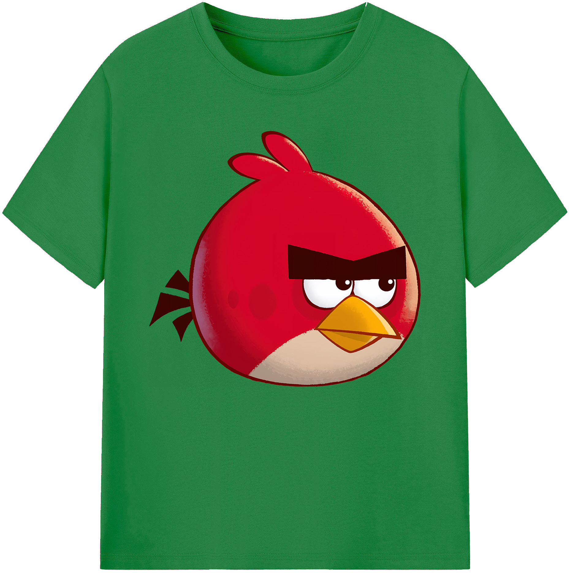 （画像用） Angry Birds アングリーバード 綿100％ メンズ半袖Tシャツ｜肌触りやわらか＆通気性