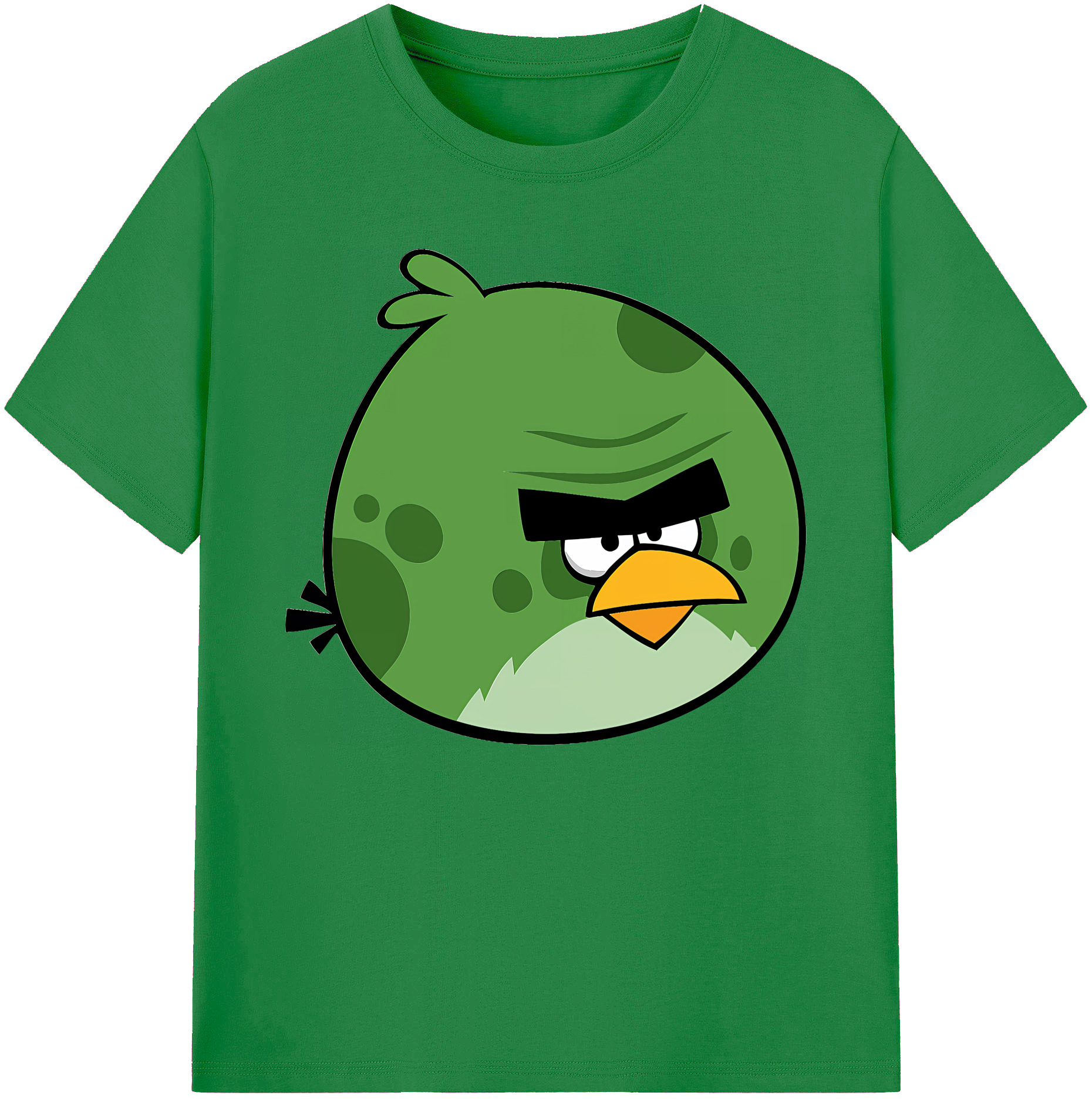 （画像用） Angry Birds アングリーバード 綿100％ メンズ半袖Tシャツ｜肌触りやわらか＆通気性