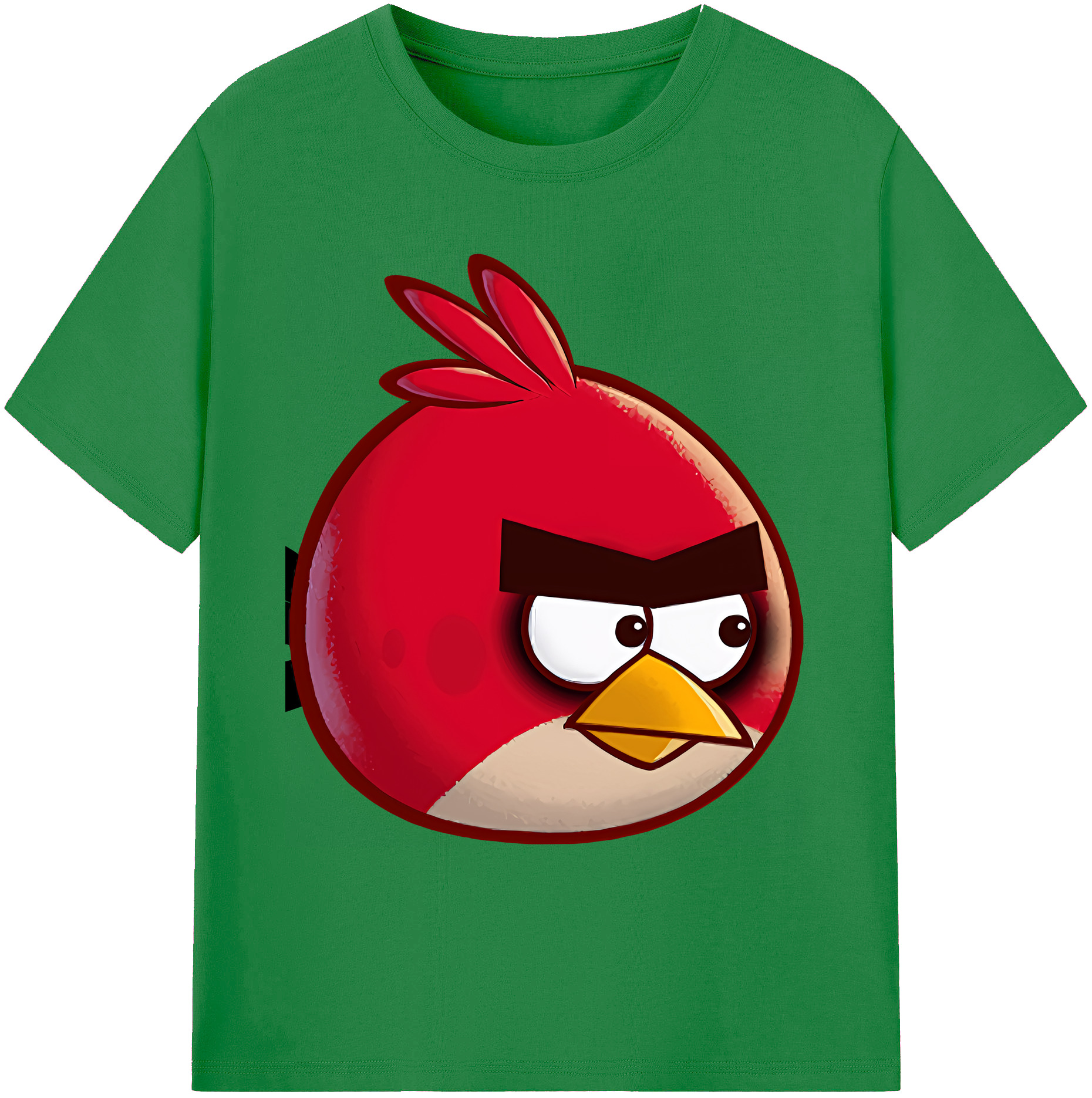 （画像用） Angry Birds アングリーバード 綿100％ メンズ半袖Tシャツ｜肌触りやわらか＆通気性
