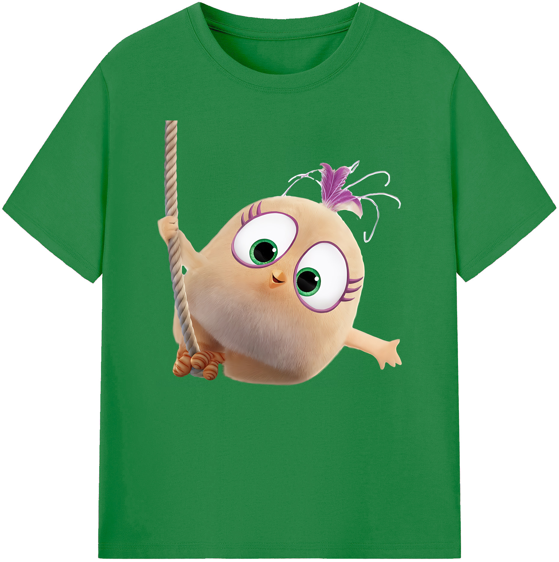 （画像用） Angry Birds アングリーバード 綿100％ メンズ半袖Tシャツ｜肌触りやわらか＆通気性