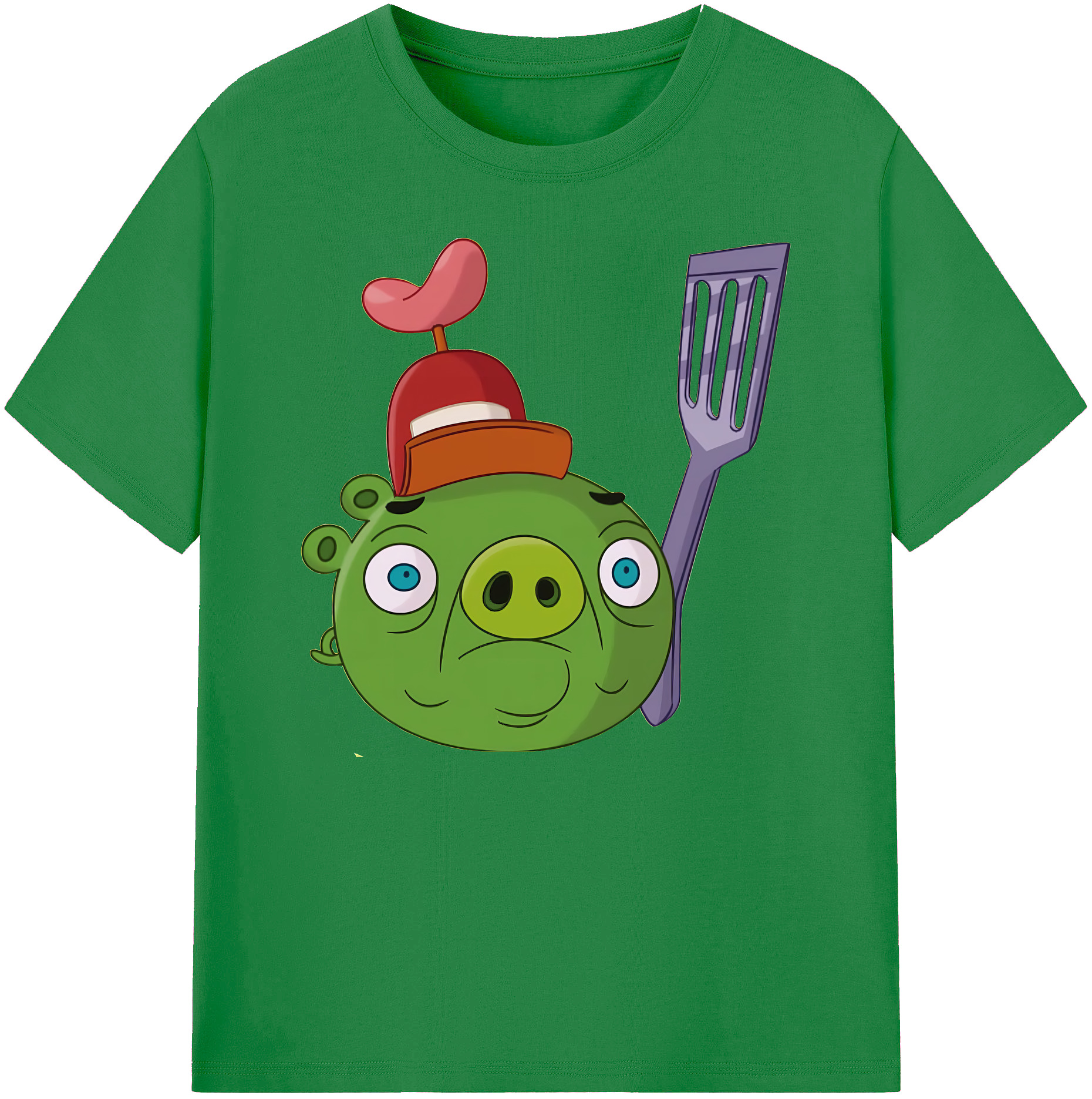 （画像用） Angry Birds アングリーバード 綿100％ メンズ半袖Tシャツ｜肌触りやわらか＆通気性