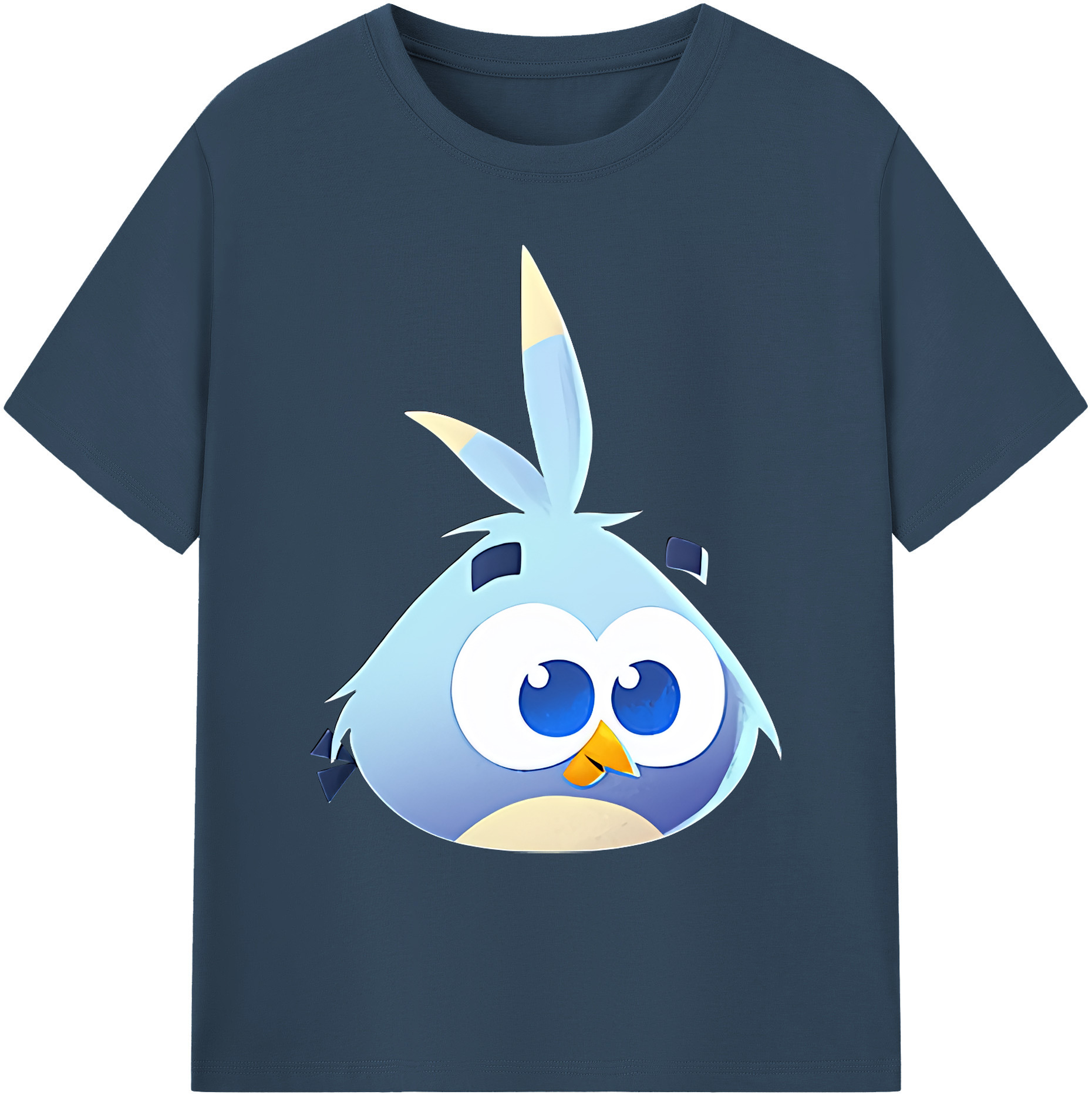 （画像用） Angry Birds アングリーバード 綿100％ メンズ半袖Tシャツ｜肌触りやわらか＆通気性