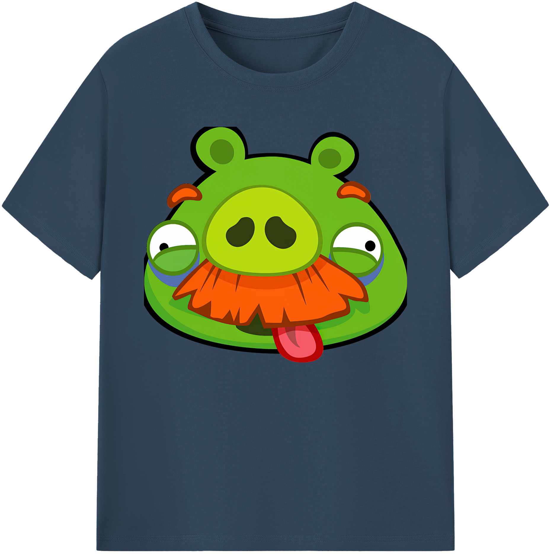 （画像用） Angry Birds アングリーバード 綿100％ メンズ半袖Tシャツ｜肌触りやわらか＆通気性