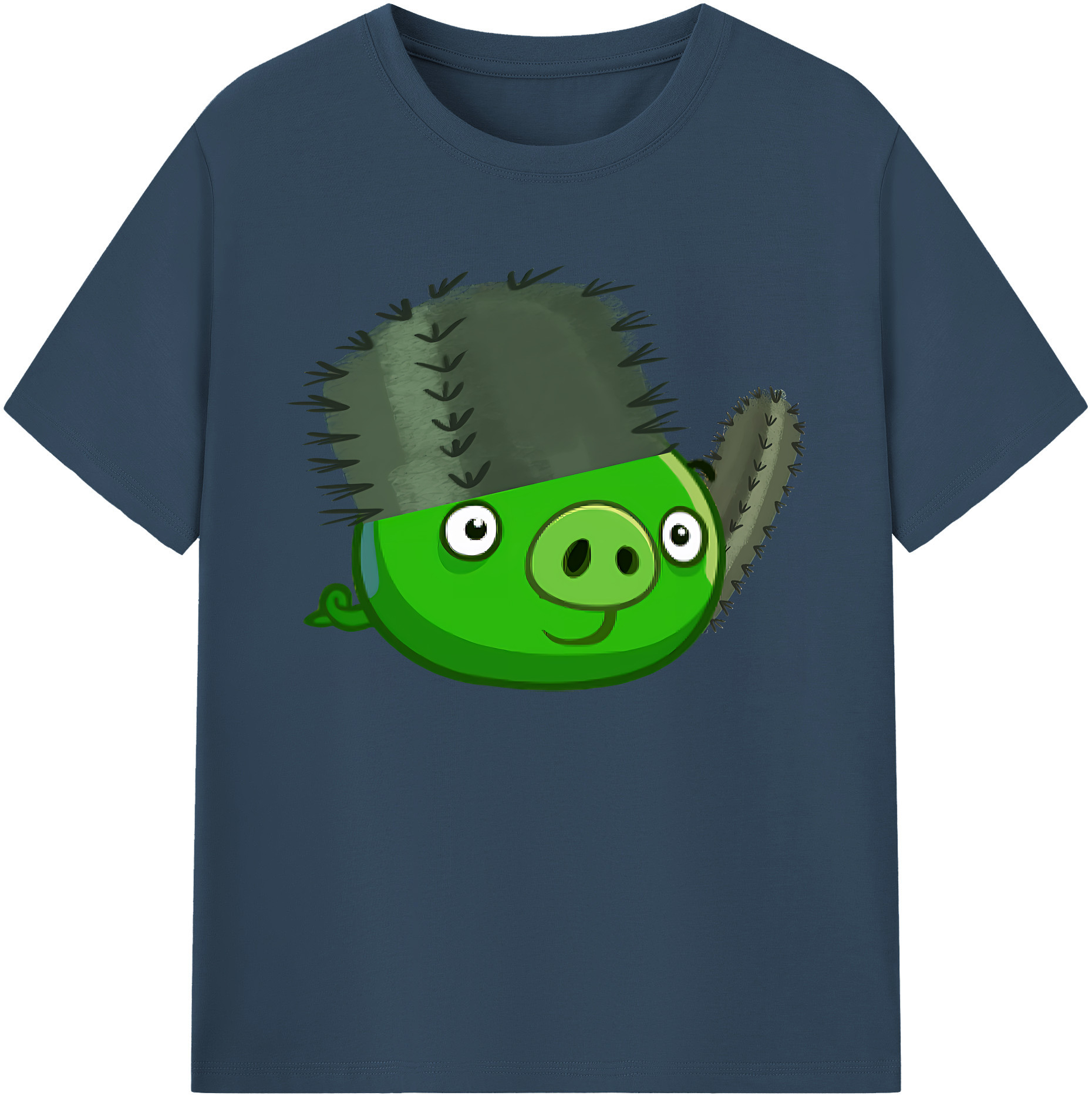（画像用） Angry Birds アングリーバード 綿100％ メンズ半袖Tシャツ｜肌触りやわらか＆通気性