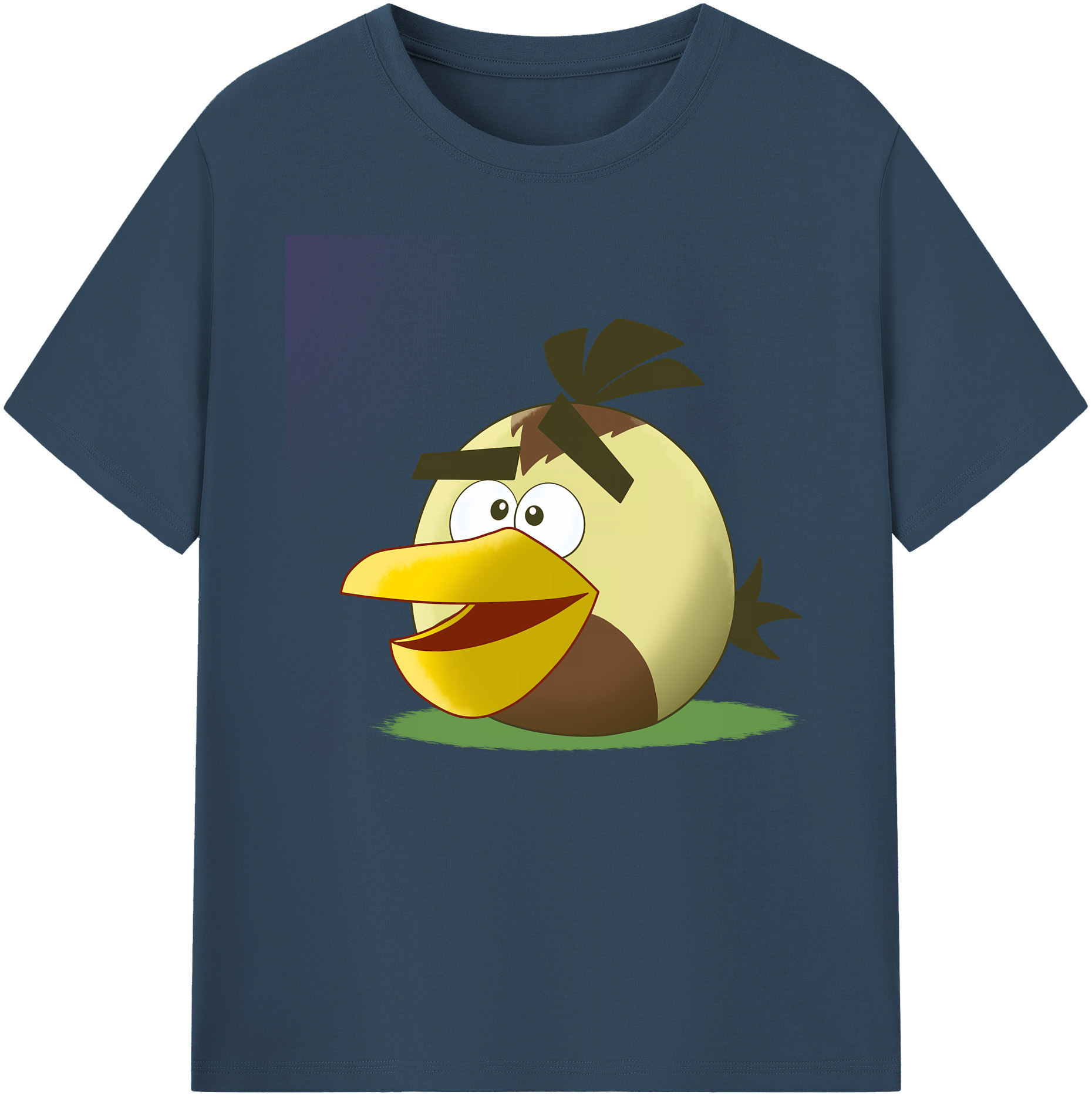 （画像用） Angry Birds アングリーバード 綿100％ メンズ半袖Tシャツ｜肌触りやわらか＆通気性
