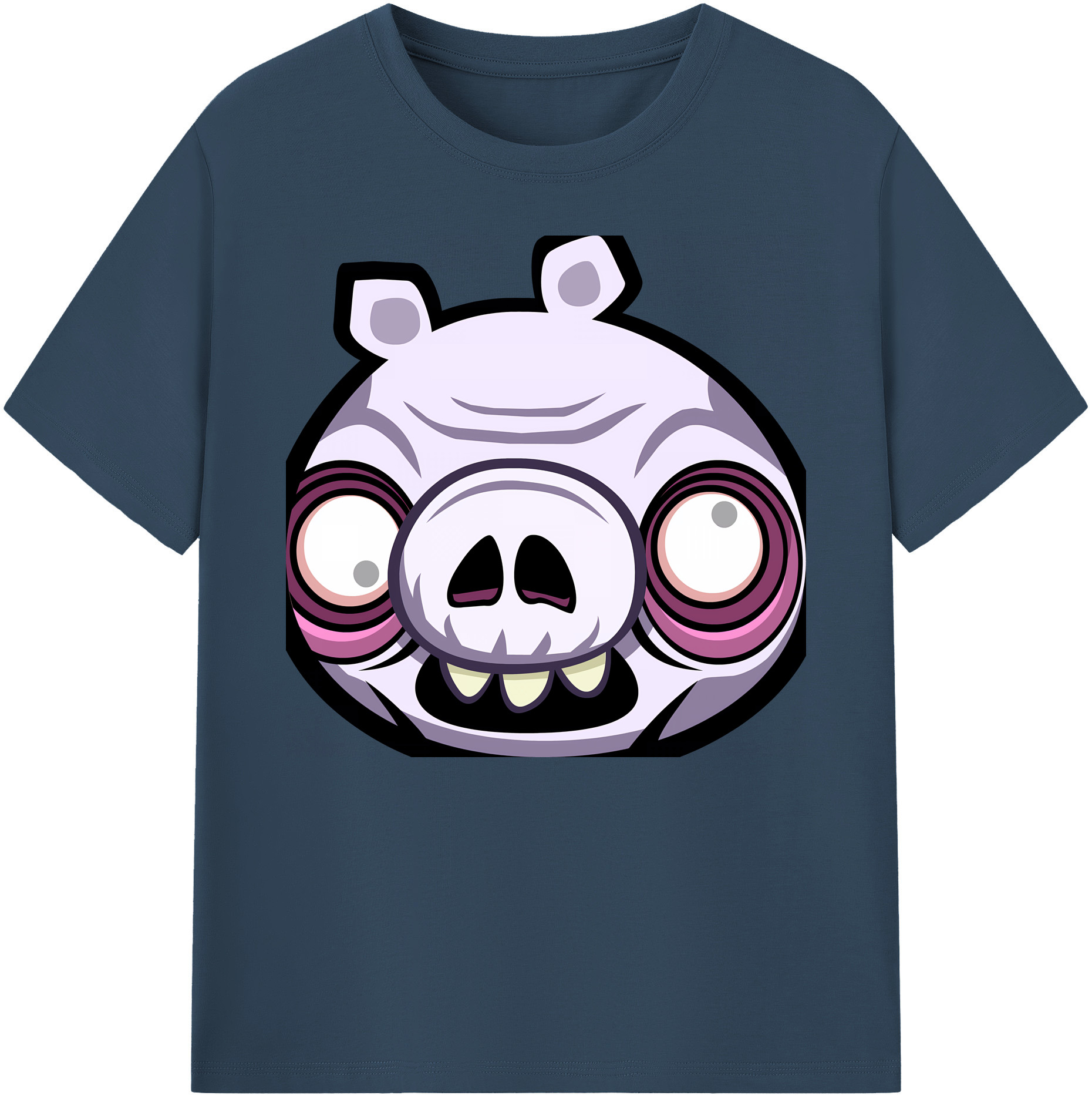 （画像用） Angry Birds アングリーバード 綿100％ メンズ半袖Tシャツ｜肌触りやわらか＆通気性