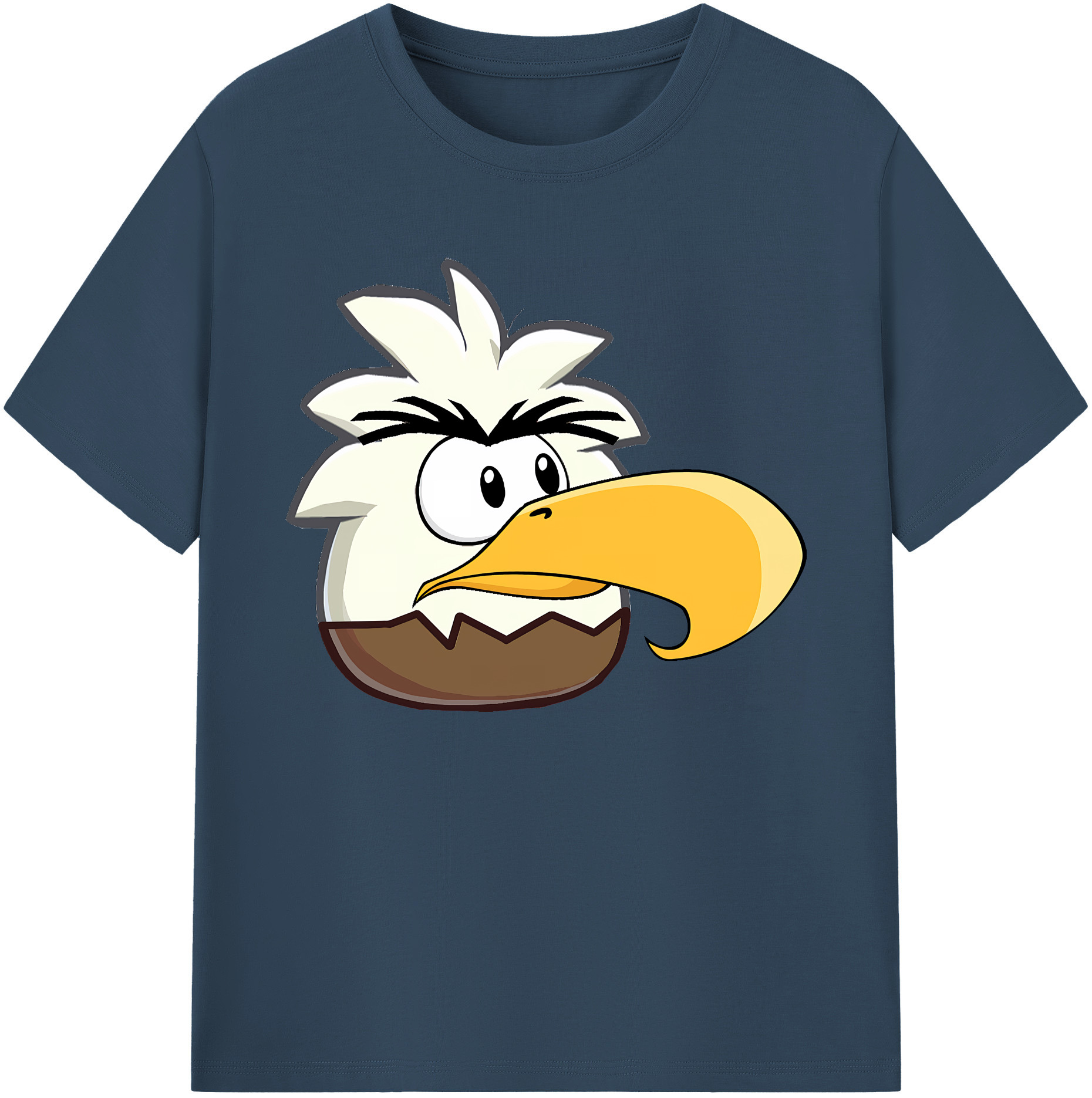 （画像用） Angry Birds アングリーバード 綿100％ メンズ半袖Tシャツ｜肌触りやわらか＆通気性