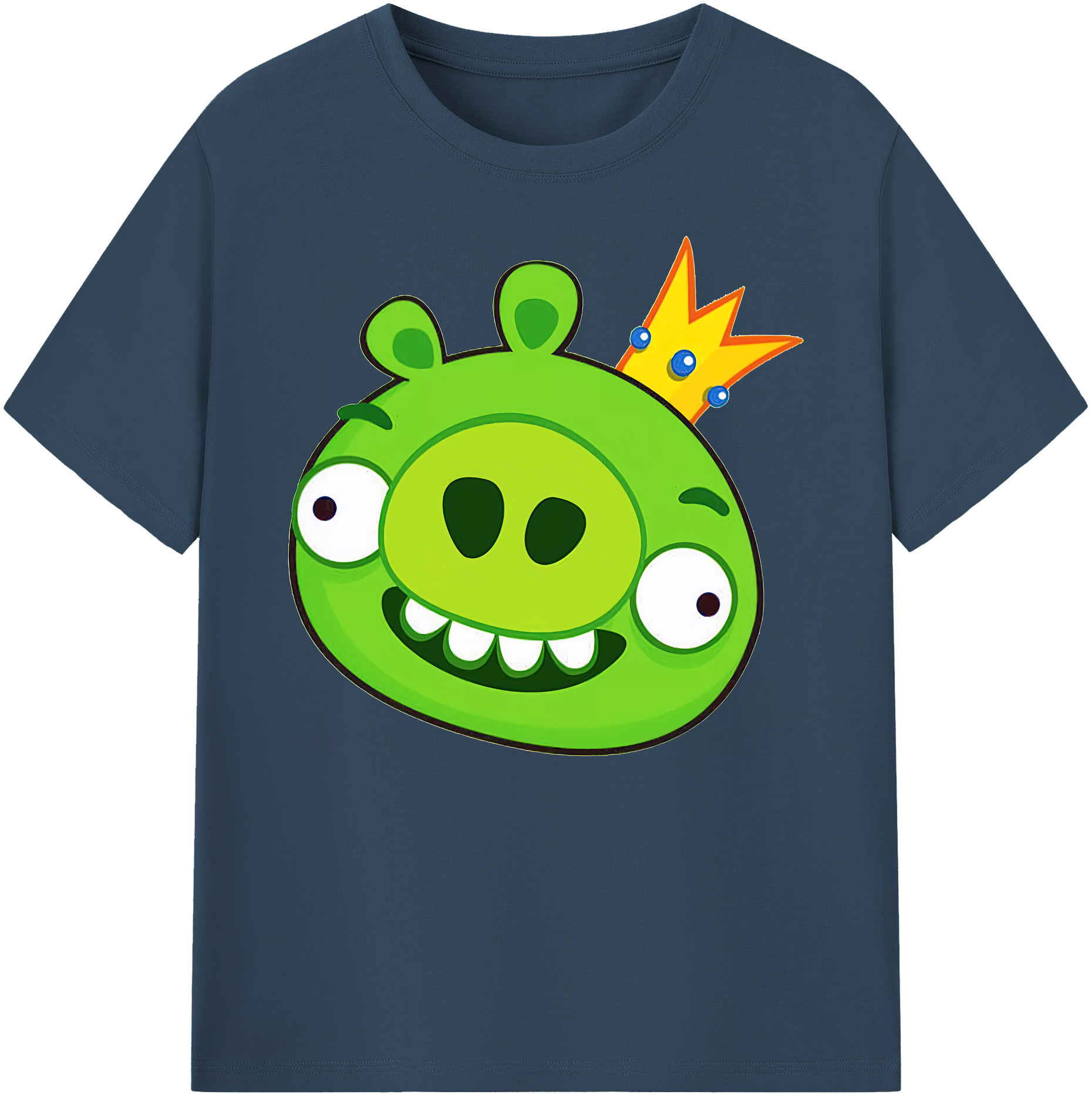 （画像用） Angry Birds アングリーバード 綿100％ メンズ半袖Tシャツ｜肌触りやわらか＆通気性