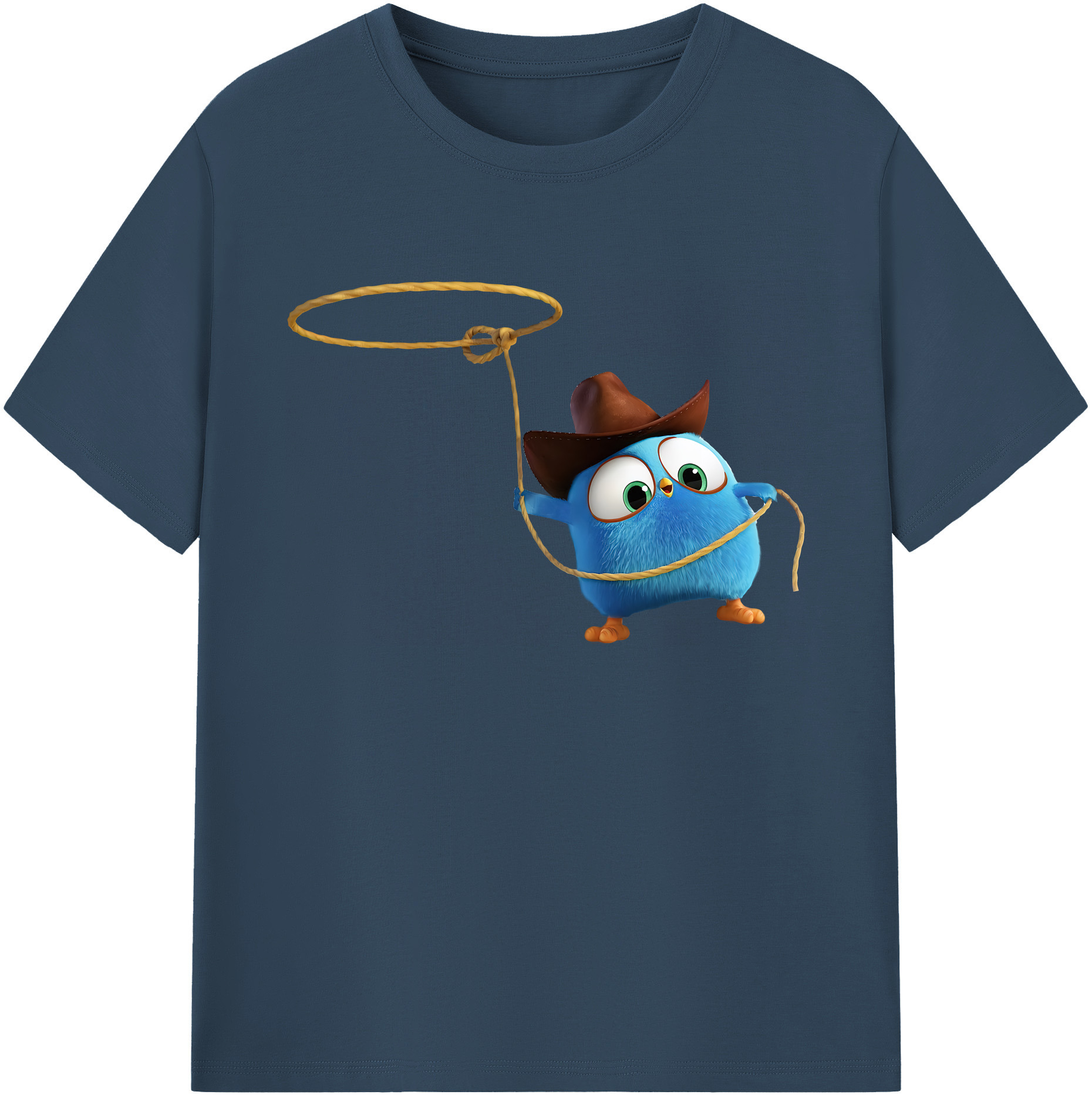 （画像用） Angry Birds アングリーバード 綿100％ メンズ半袖Tシャツ｜肌触りやわらか＆通気性