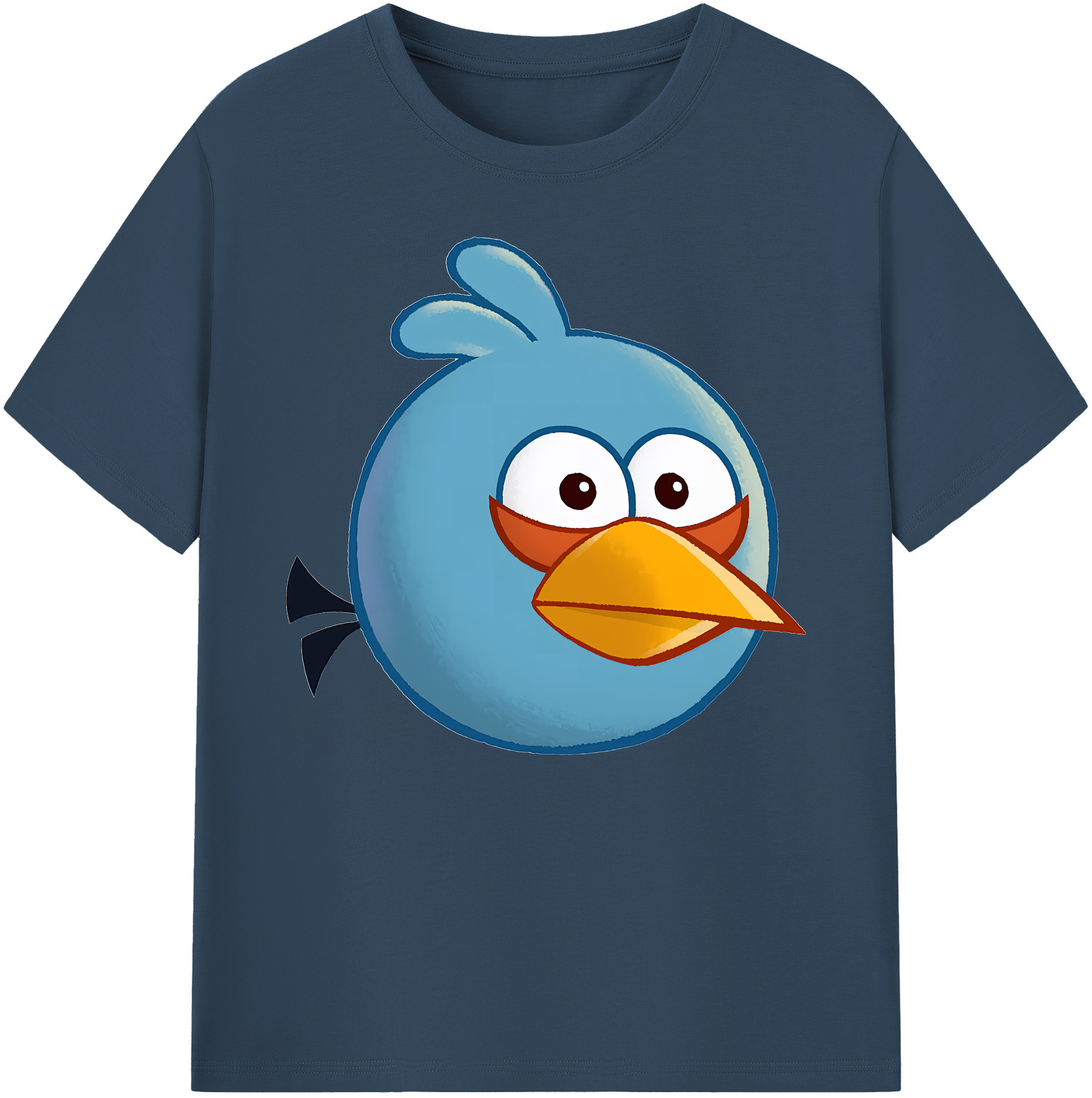 （画像用） Angry Birds アングリーバード 綿100％ メンズ半袖Tシャツ｜肌触りやわらか＆通気性
